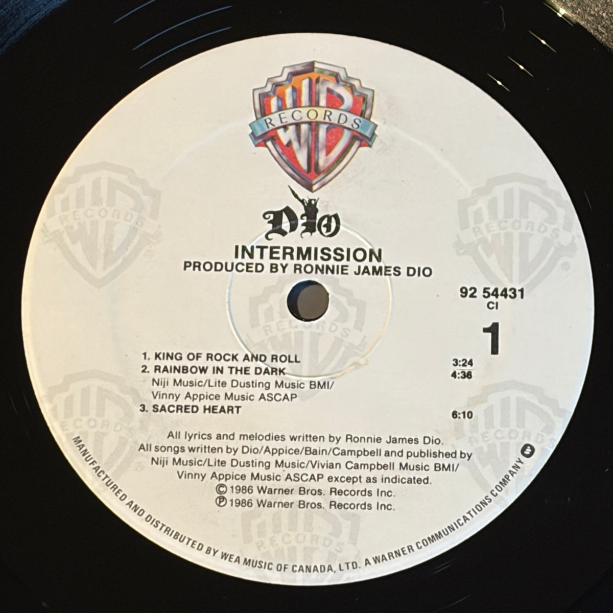 DIO - INTERMISSION