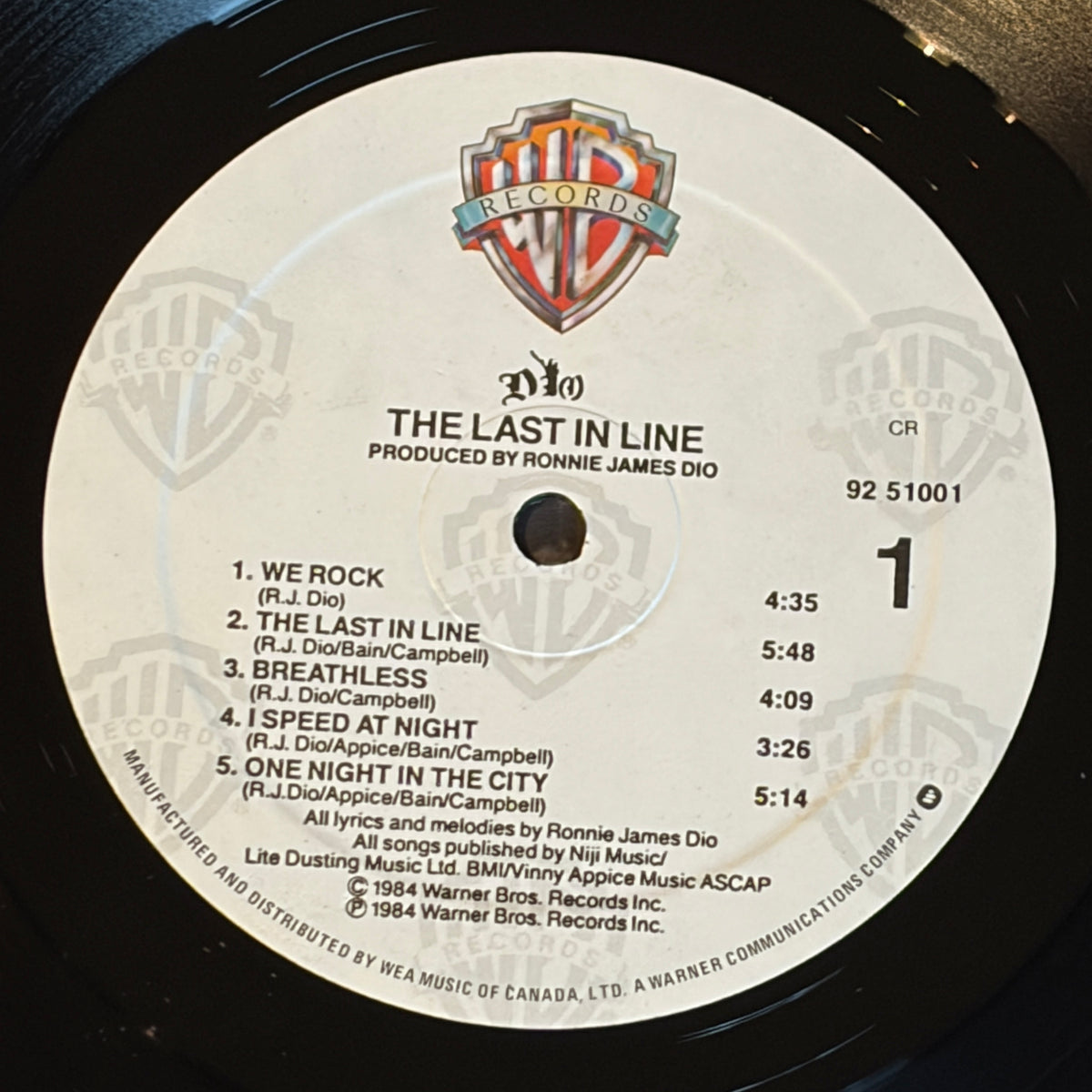 DIO - THE LAST IN LINE