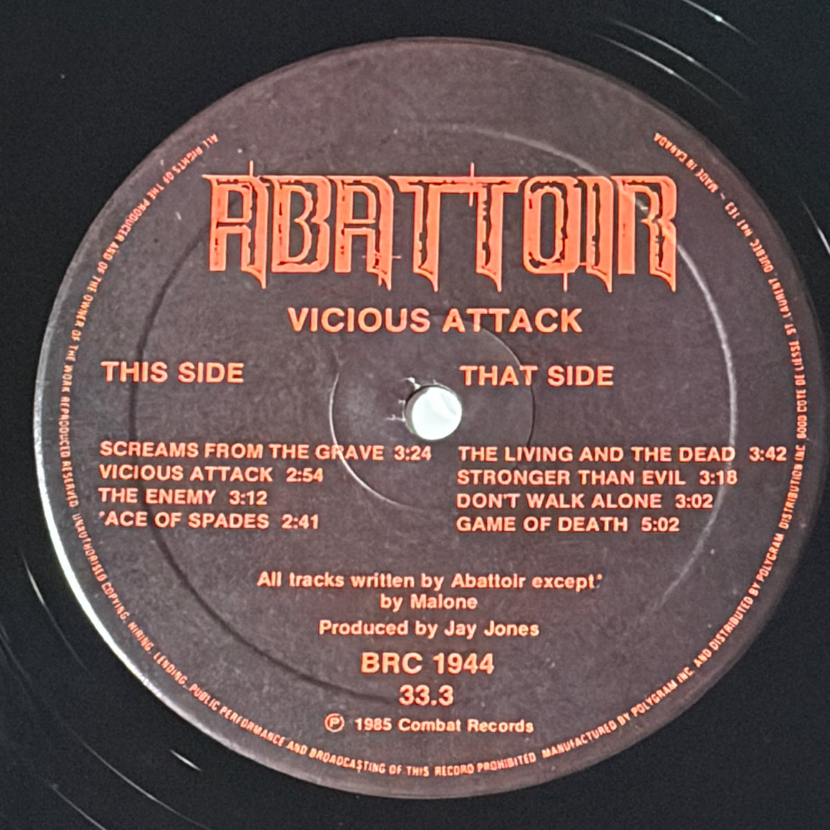 ABATTOIR - VICIOUS ATTACK