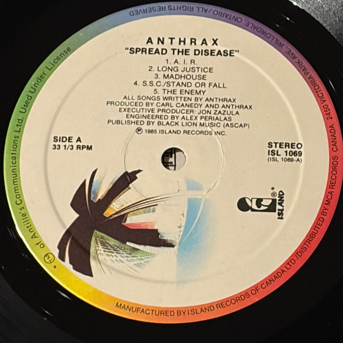 ANTHRAX - SPREADING THE DISEASE