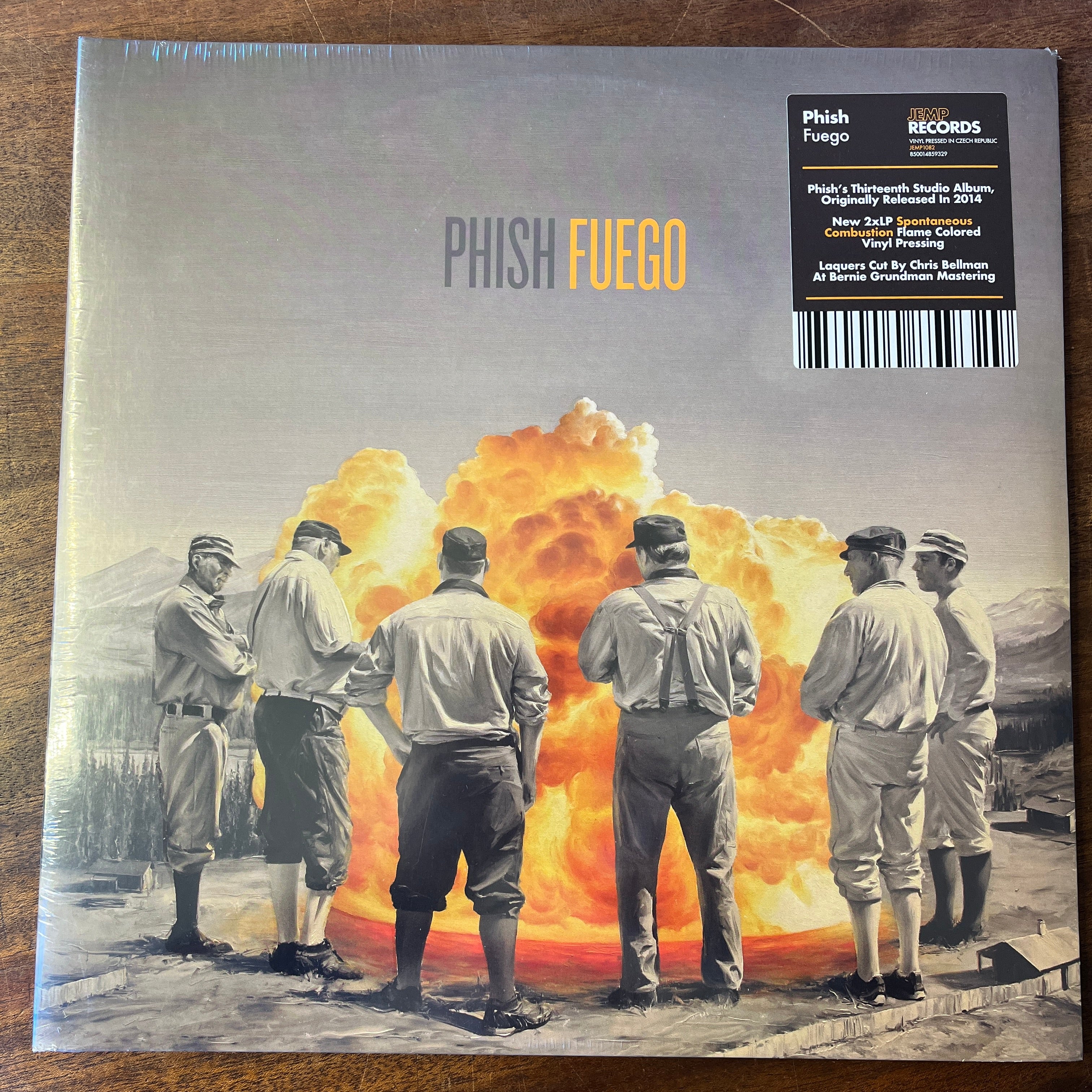 PHISH - FUEGO (ORANGE FLAME VINYL)