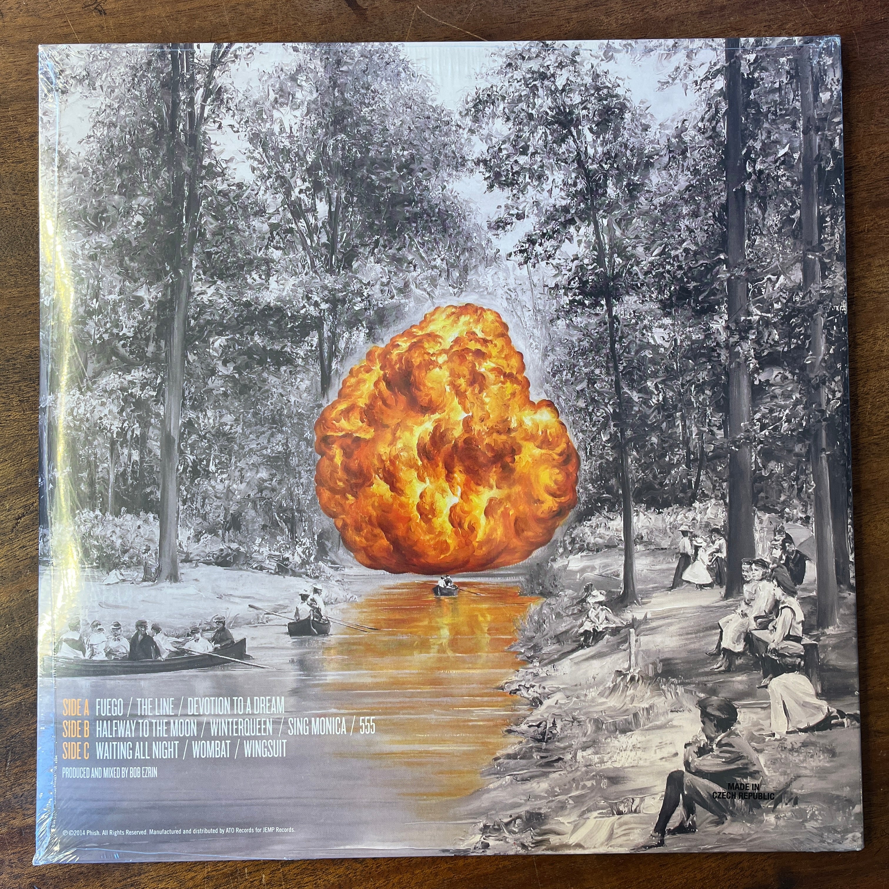 PHISH - FUEGO (ORANGE FLAME VINYL)