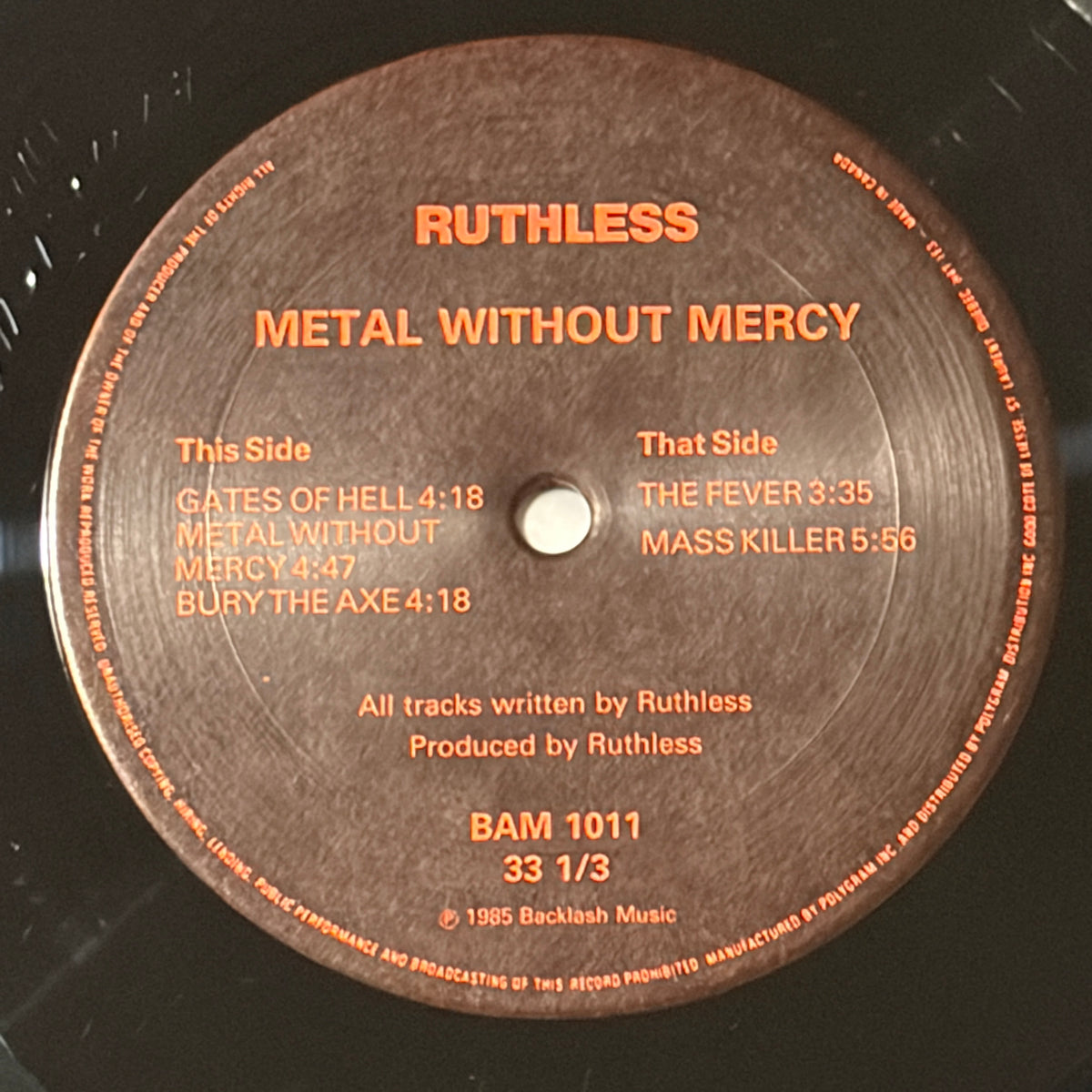 RUTHLESS - METAL WITHOUT MERCY