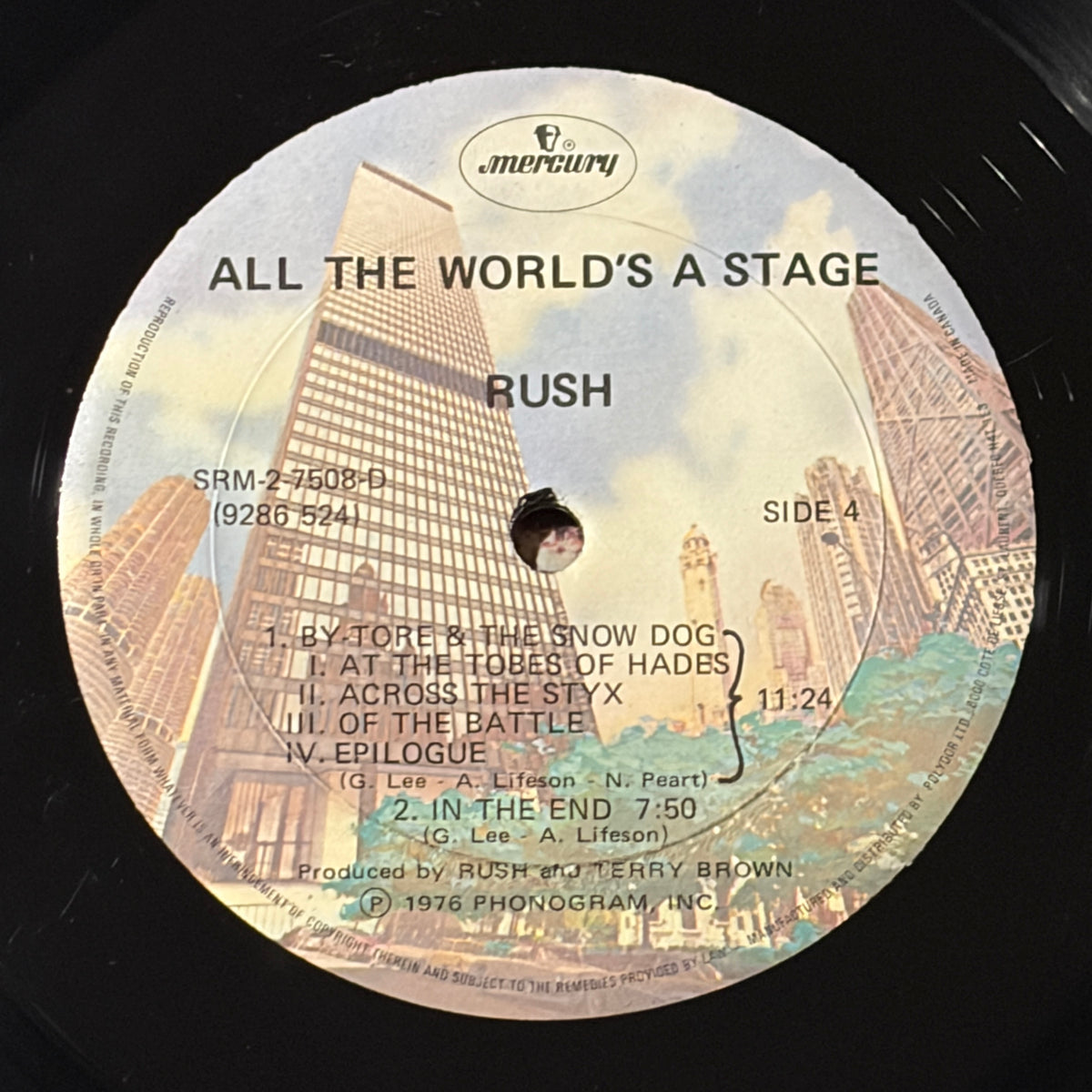 RUSH - ALL THE WORLD'S A STAGE