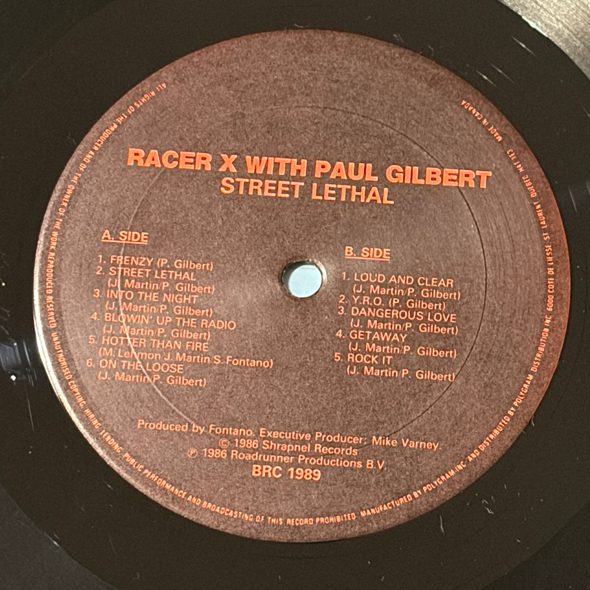 RACER X - STREET LETHAL