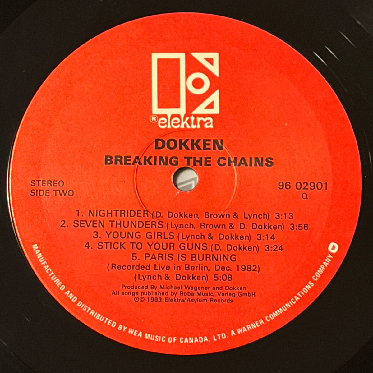 DOKKEN - BREAKING THE CHAINS