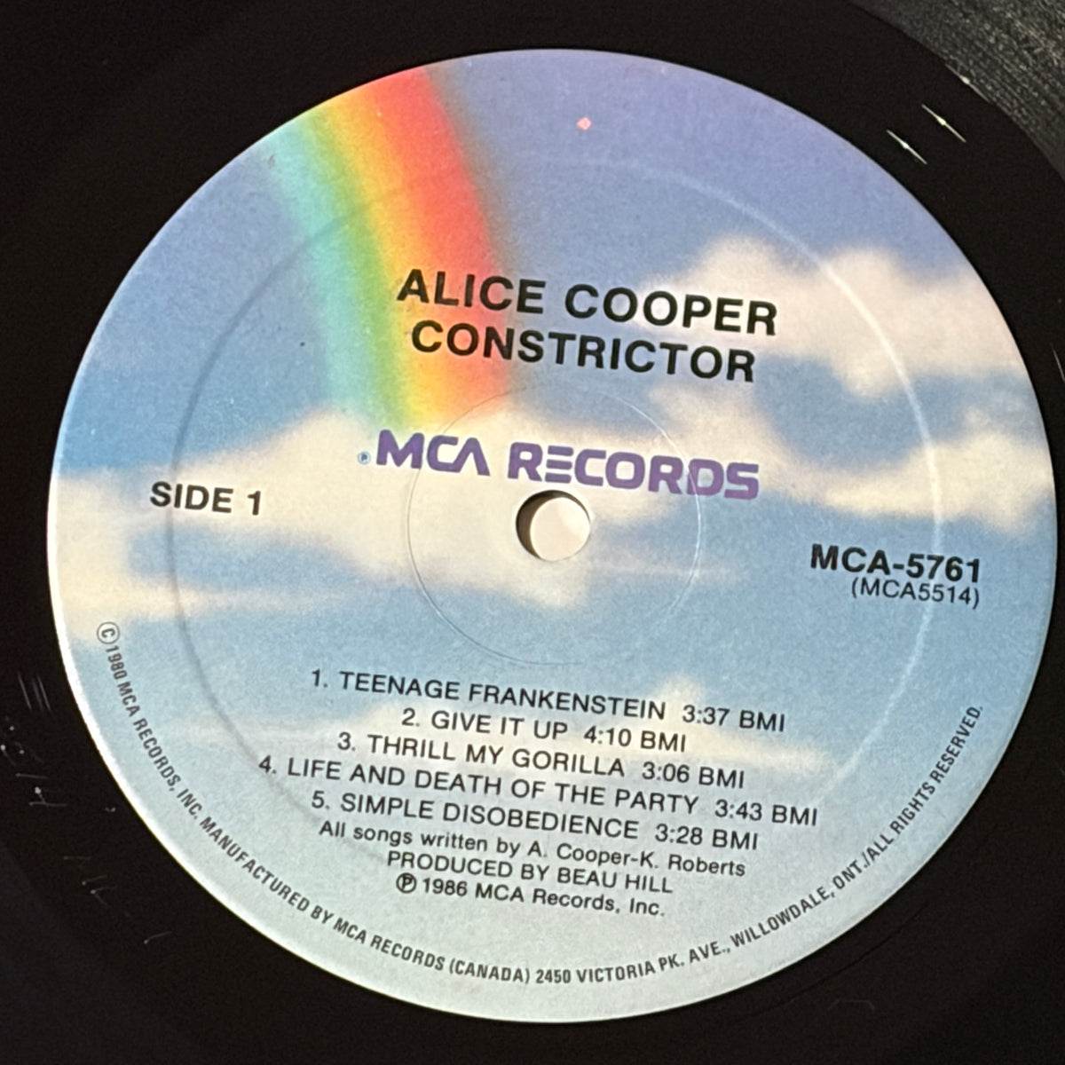COOPER, ALICE - CONSTRICTOR