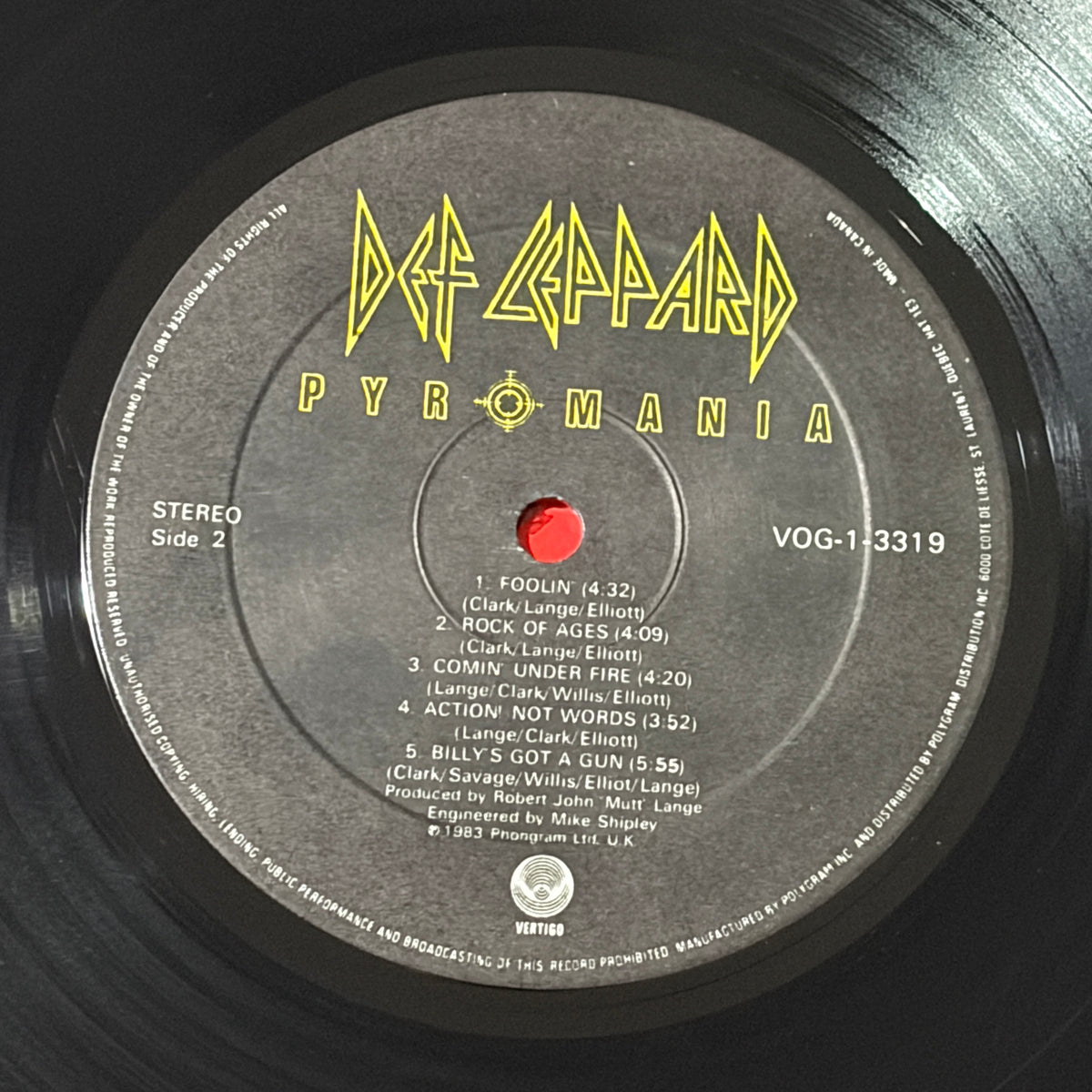 DEF LEPPARD - PYROMANIA
