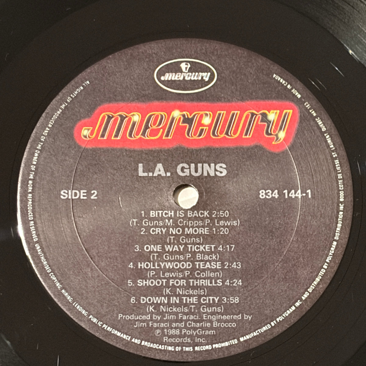 L.A. GUNS - S/T