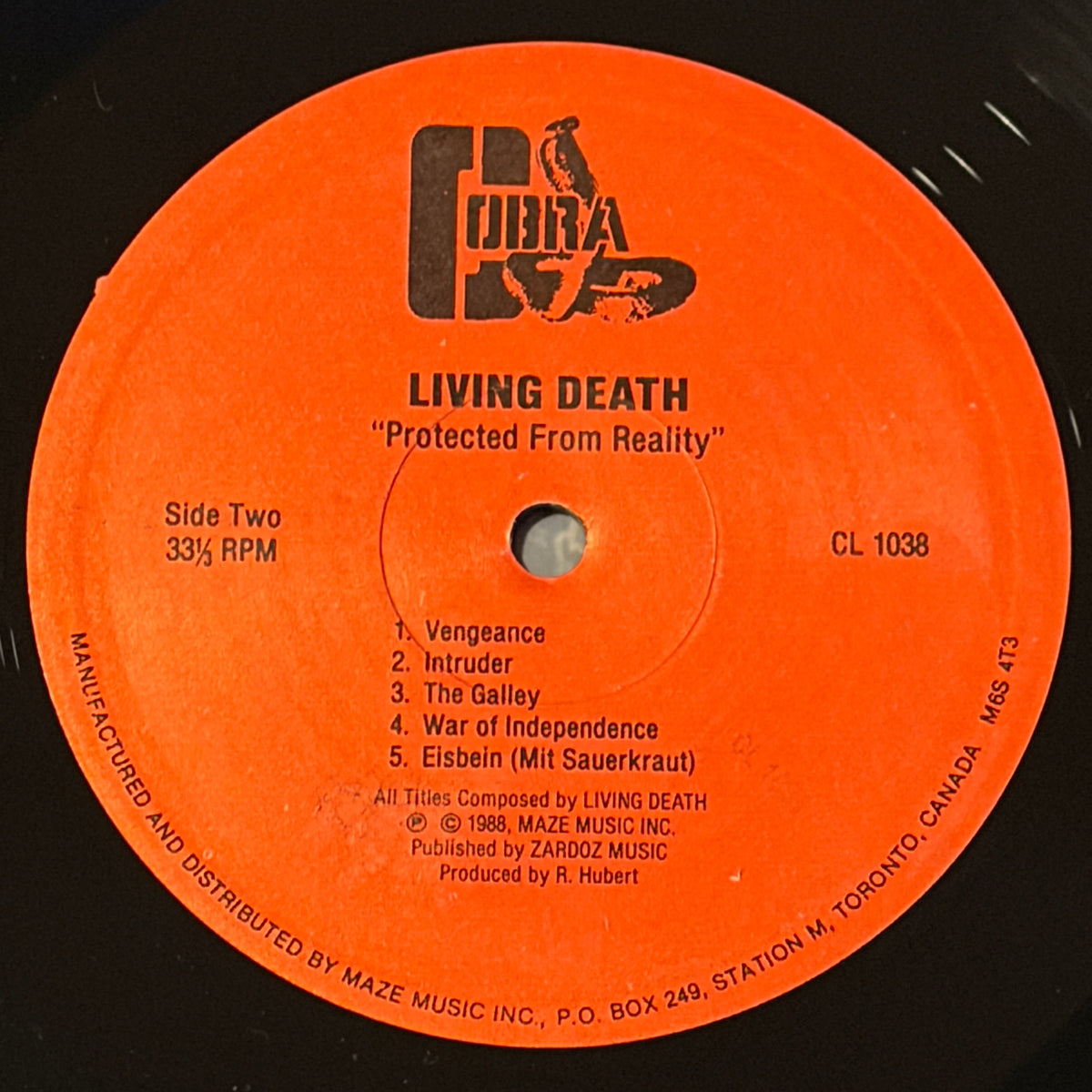 LIVING DEATH - PROTECTED FROM REALITY