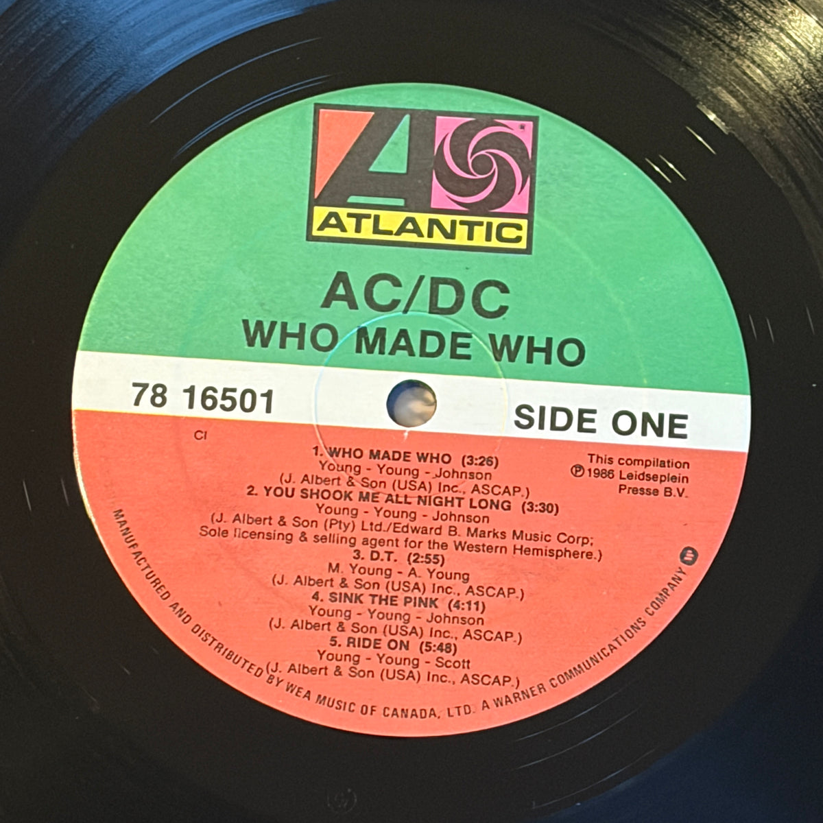 AC/DC - WHO MADE WHO