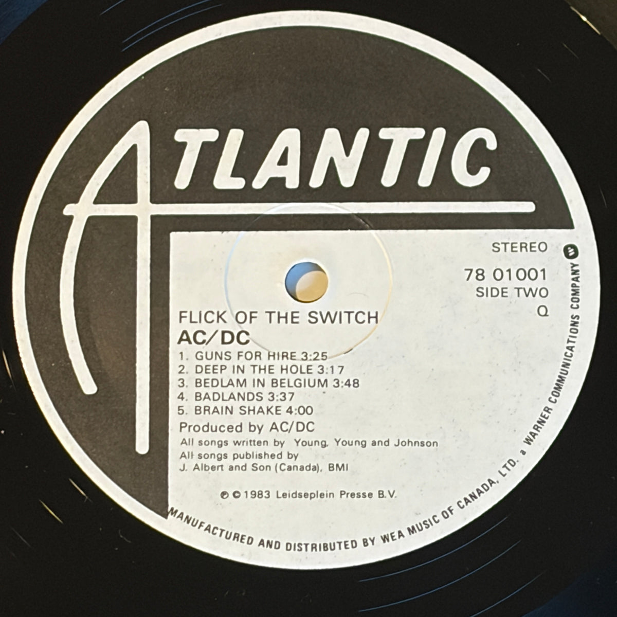 AC/DC - FLICK OF THE SWITCH