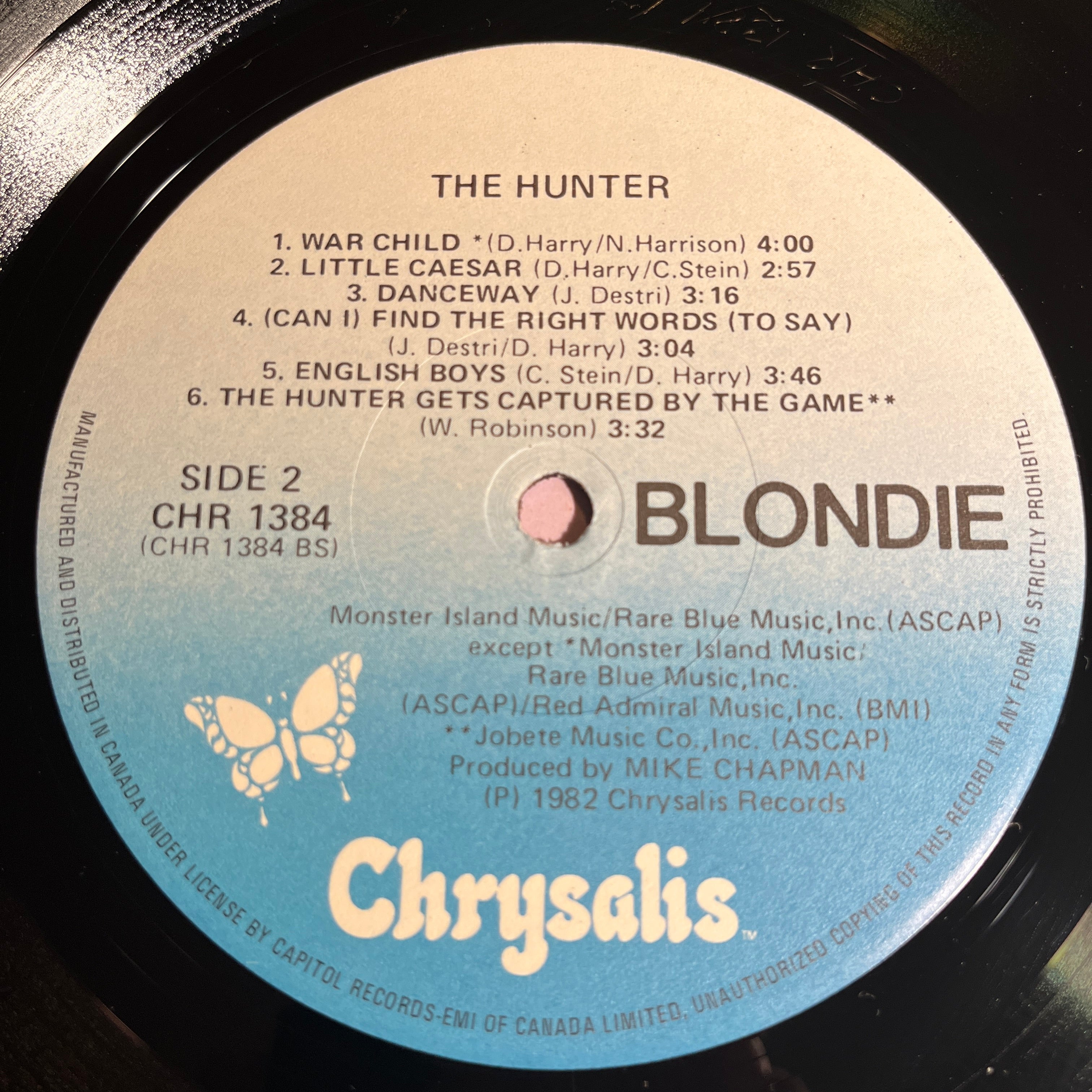 BLONDIE - THE HUNTER