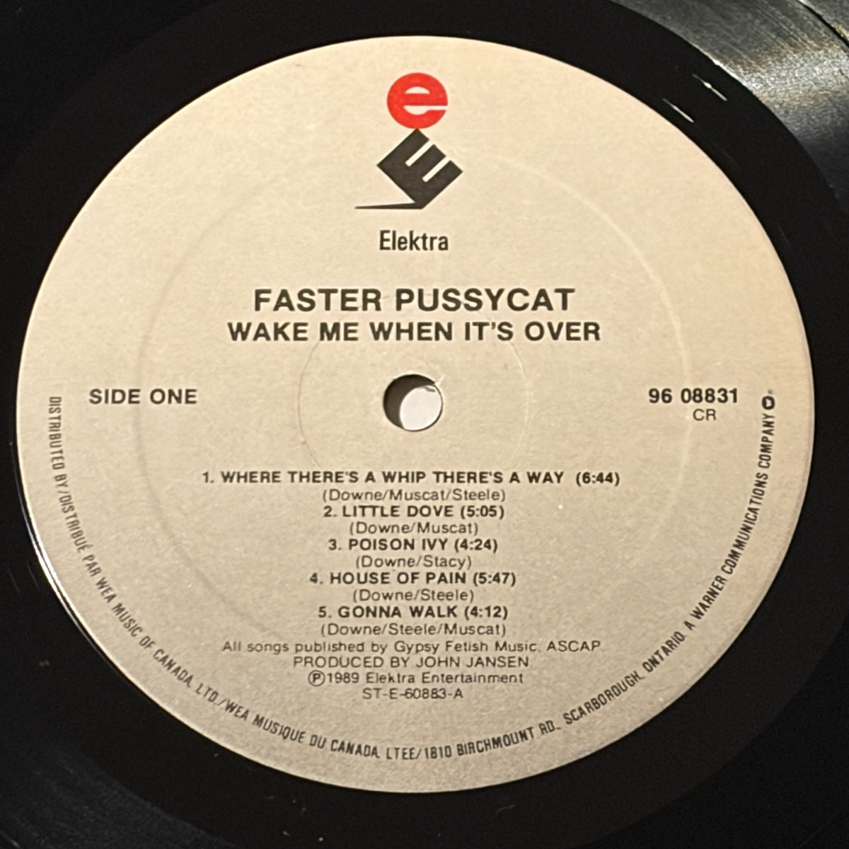 FASTER PUSSYCAT - WAKE ME WHEN IT'S OVER