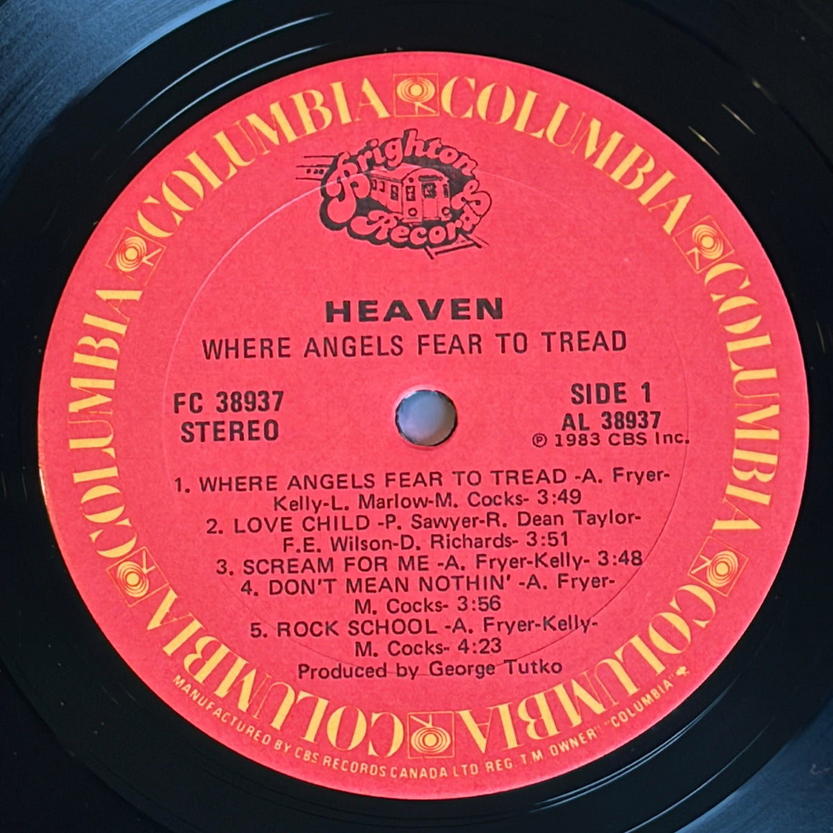 HEAVEN - WHERE ANGELS FEAR TO TREAD