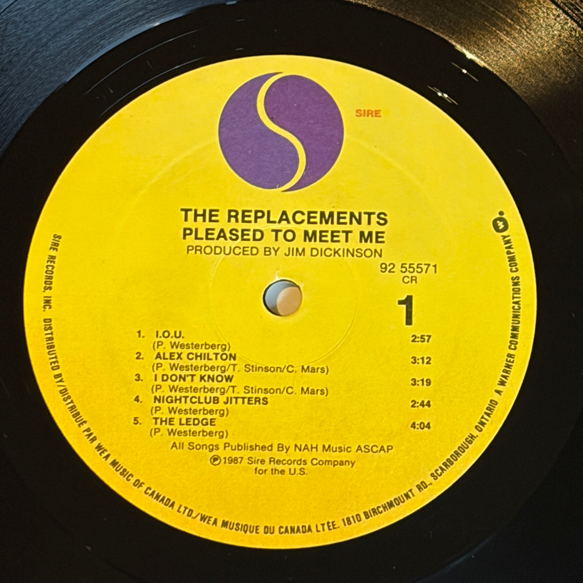 REPLACEMENTS, THE - PLEASED TO MEET ME