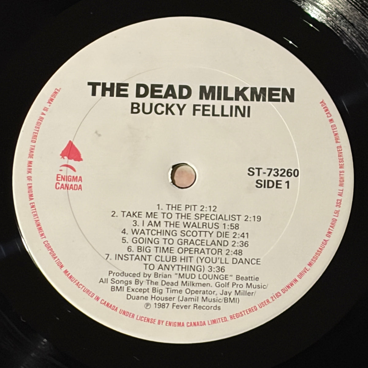 DEAD MILKMEN, THE - BUCKY FELLINI