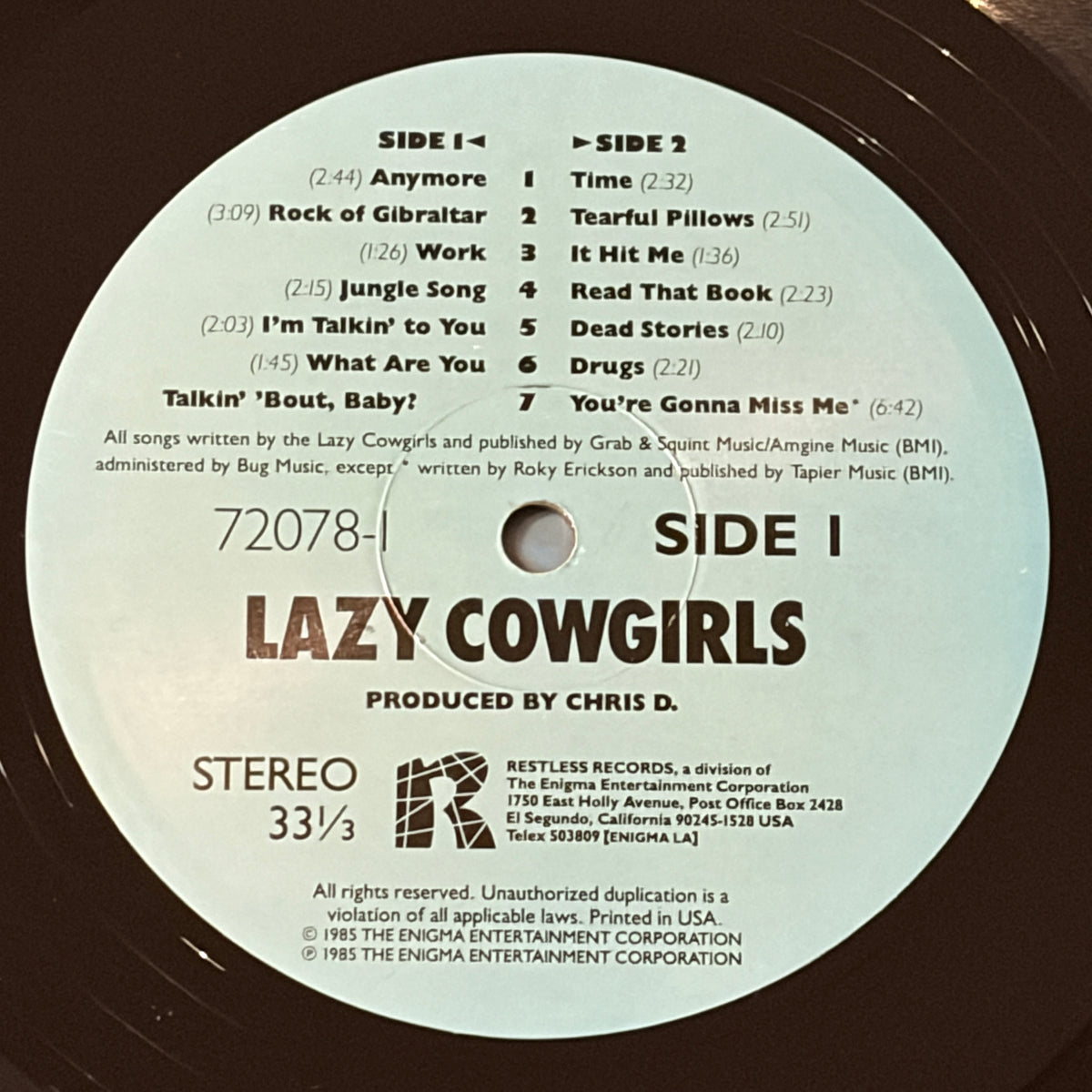 LAZY COWGIRLS, THE - S/T