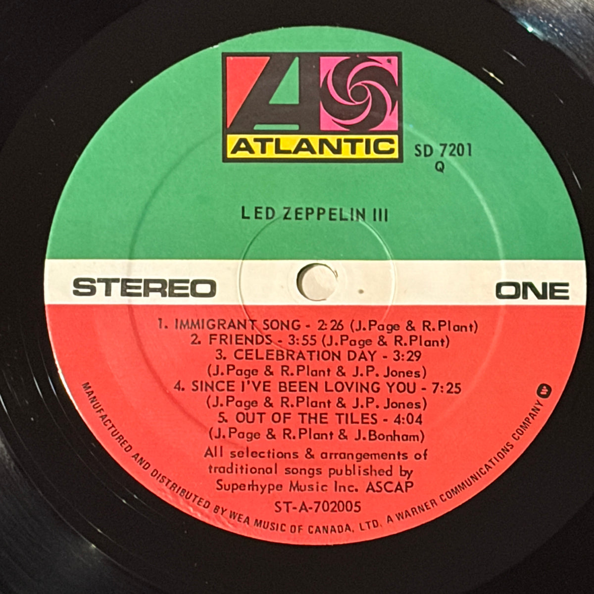 LED ZEPPELIN - III