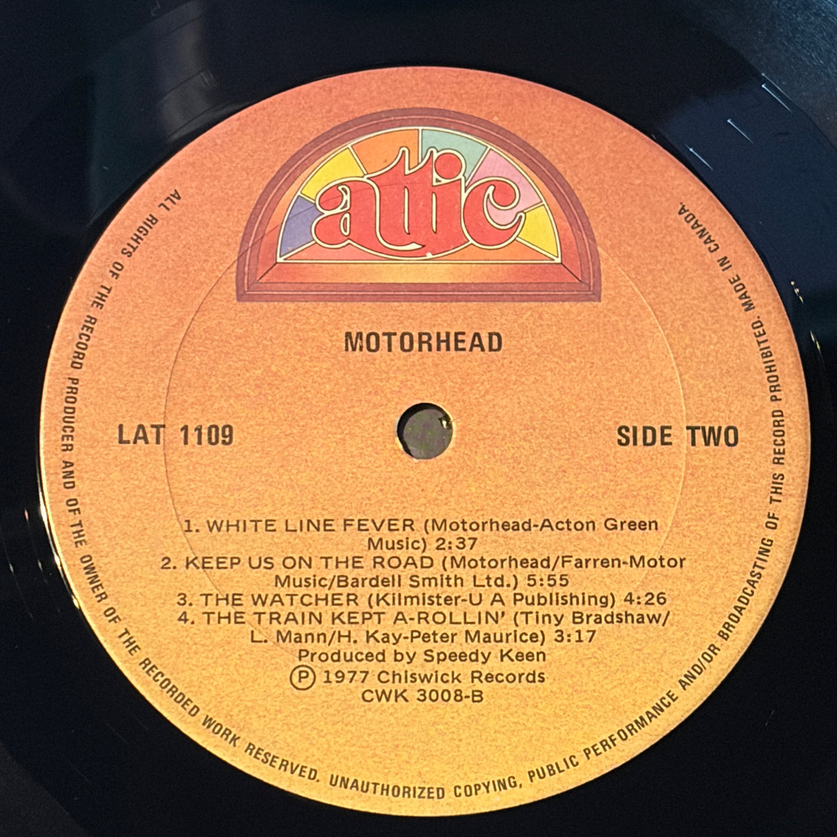 MOTORHEAD - S/T