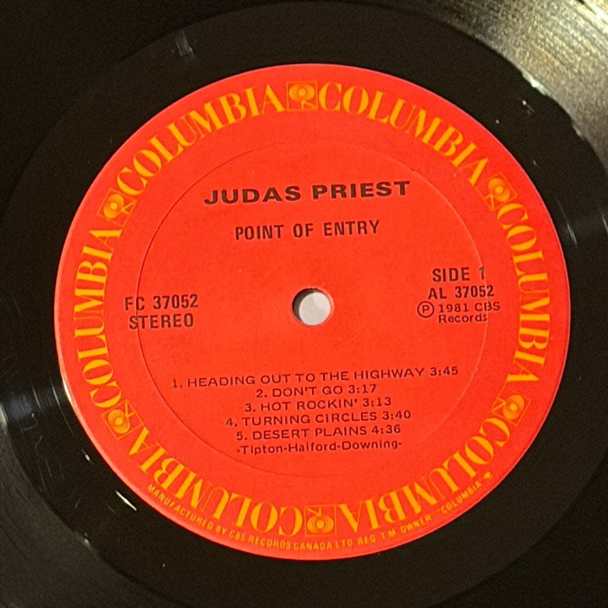 JUDAS PRIEST - POINT OF ENTRY