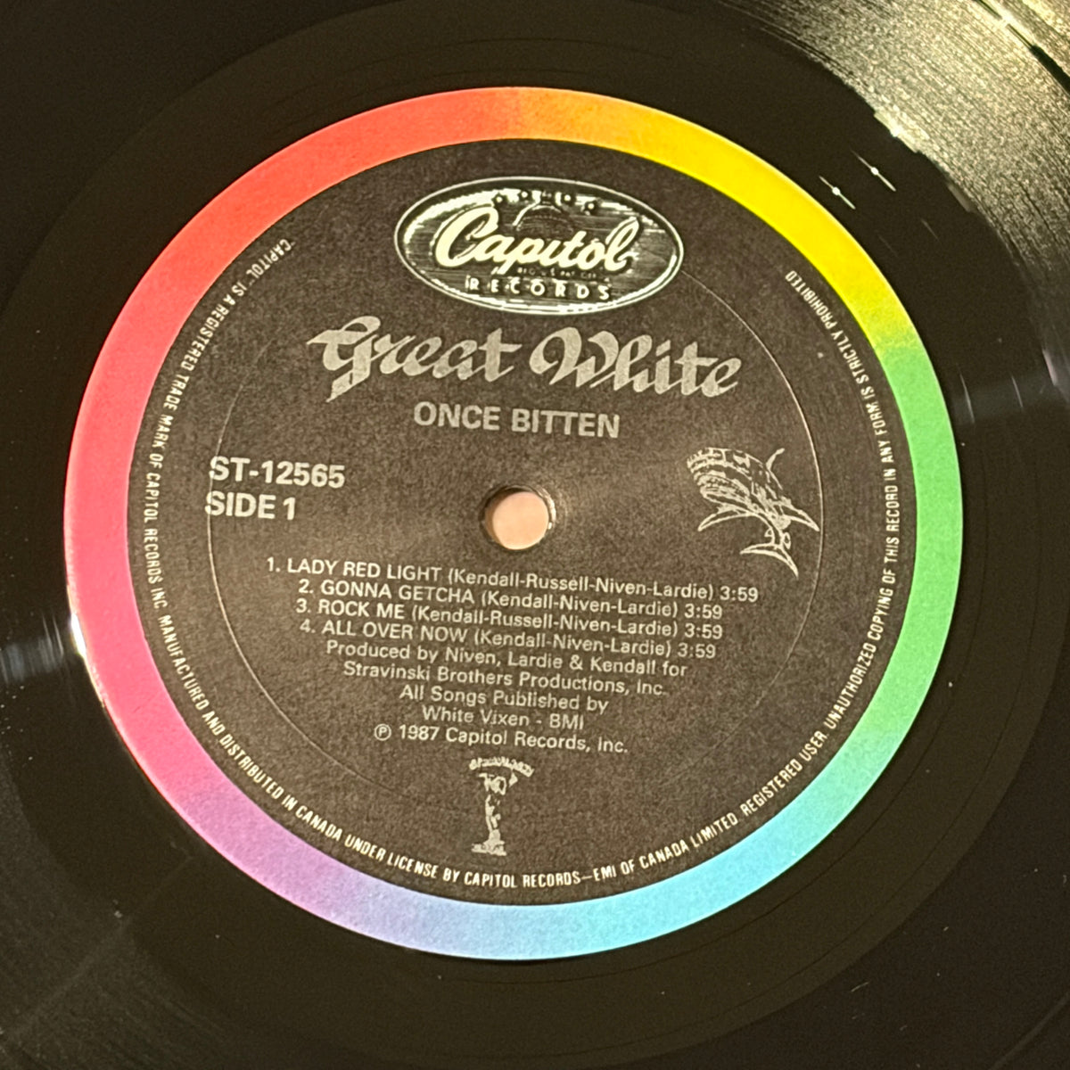 GREAT WHITE - ONCE BITTEN