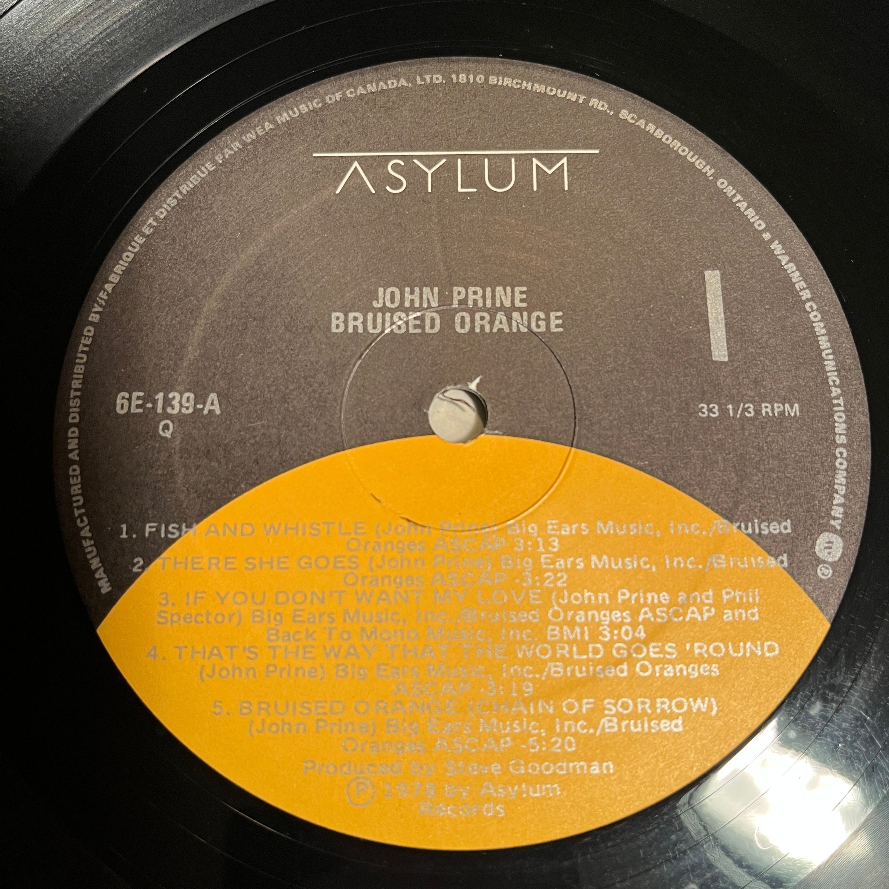 PRINE, JOHN - BRUISED ORANGE