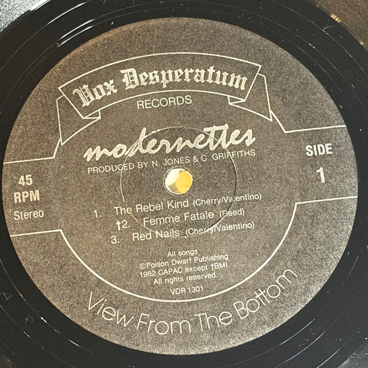 MODERNETTES - VIEW FROM THE BOTTOM 12" EP