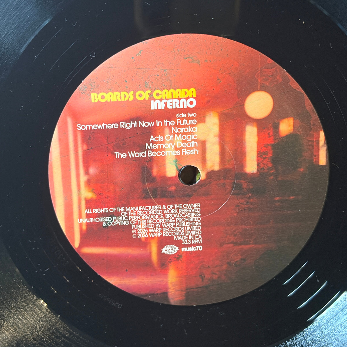 BOARDS OF CANADA - INFERNO