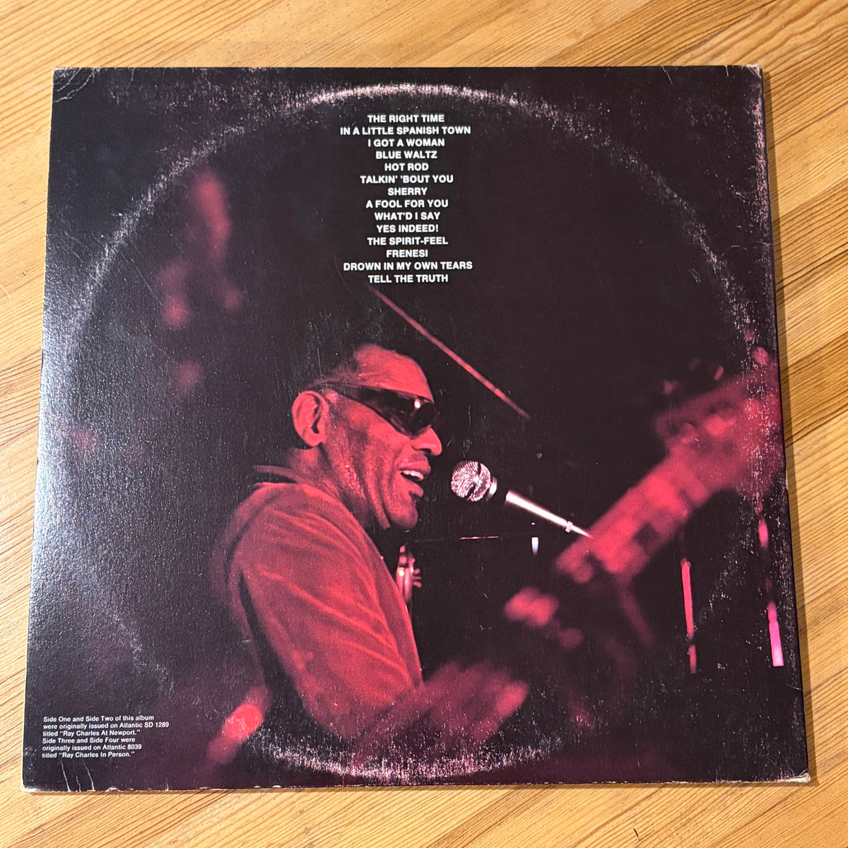 CHARLES, RAY - LIVE