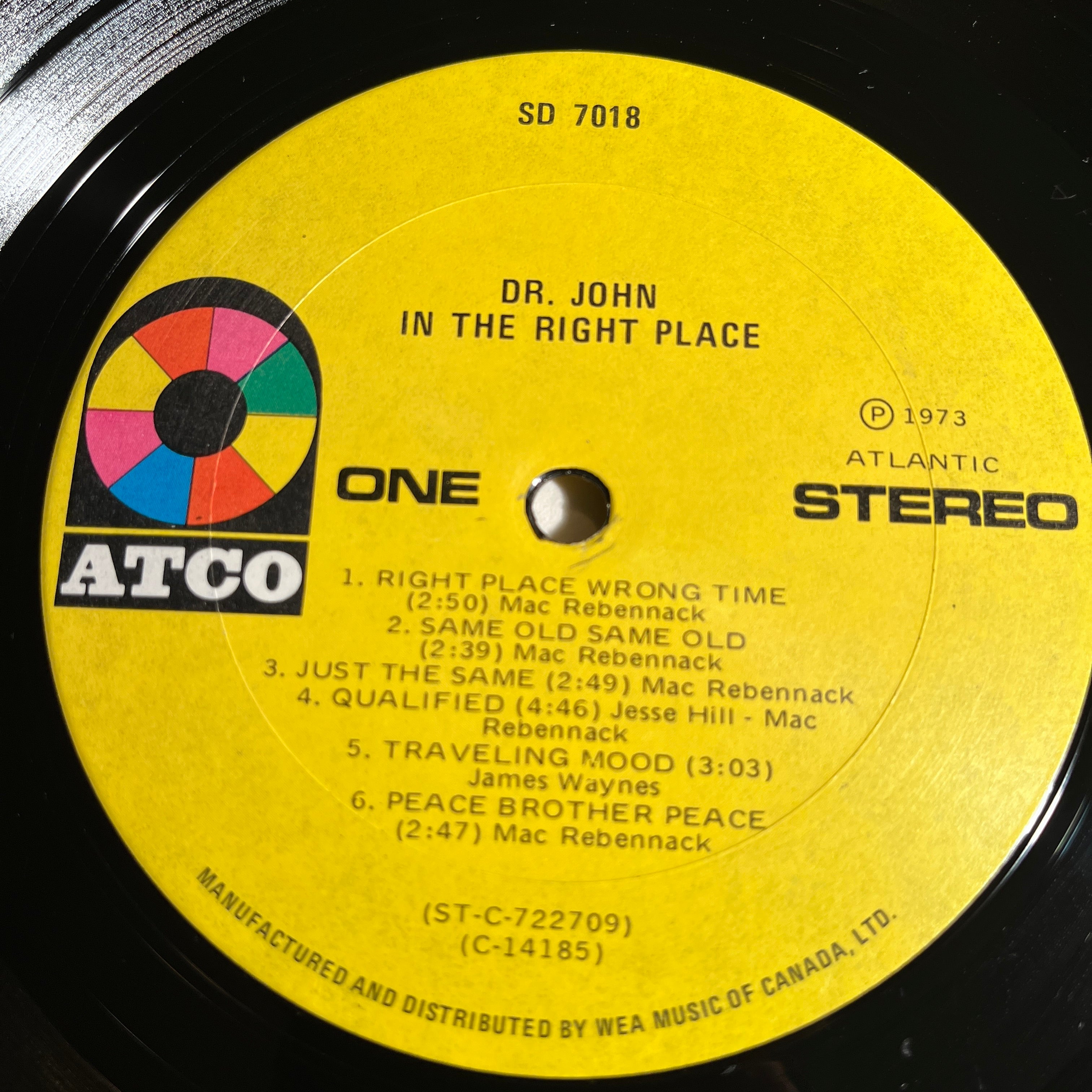 DR. JOHN - IN THE RIGHT PLACE