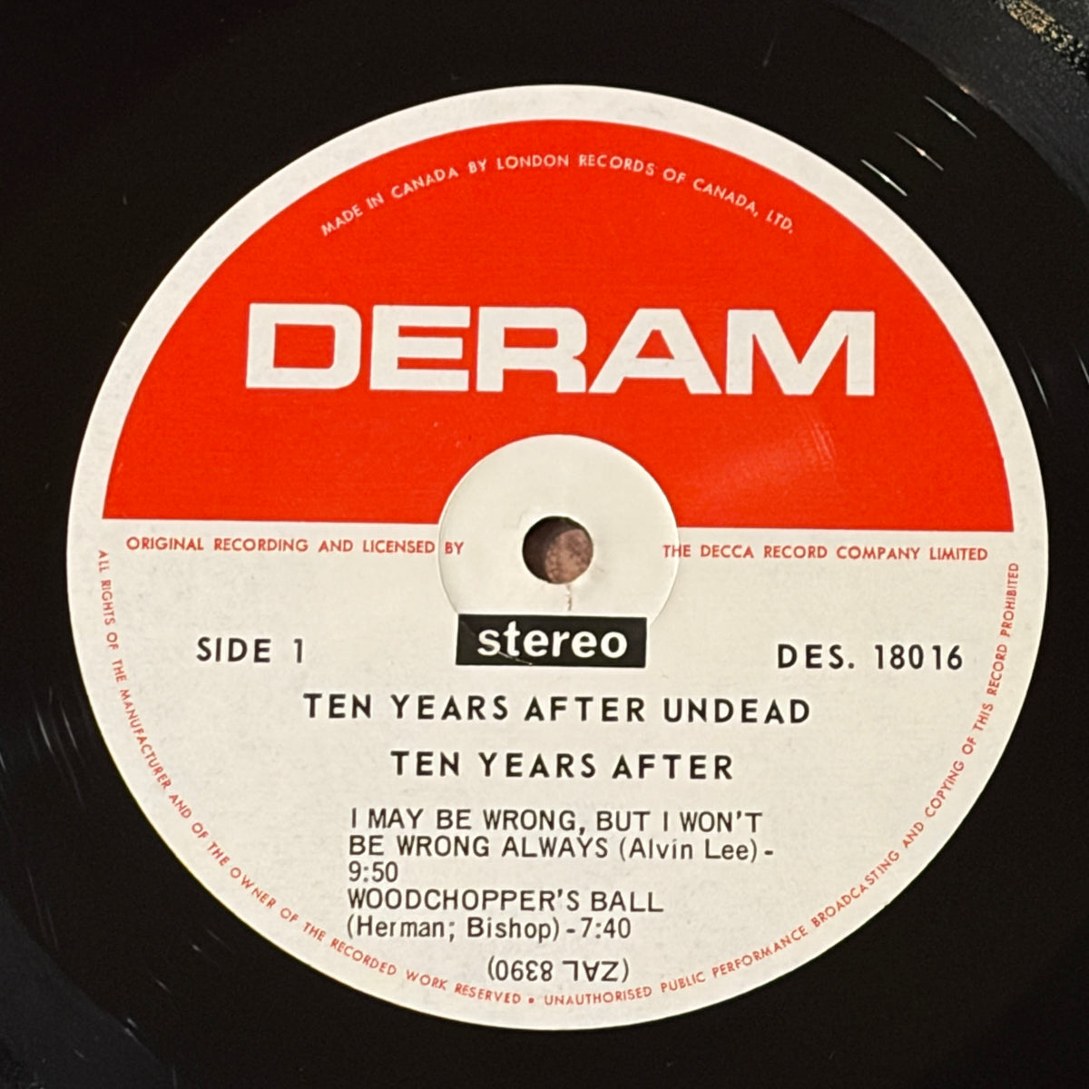 TEN YEARS AFTER - UNDEAD