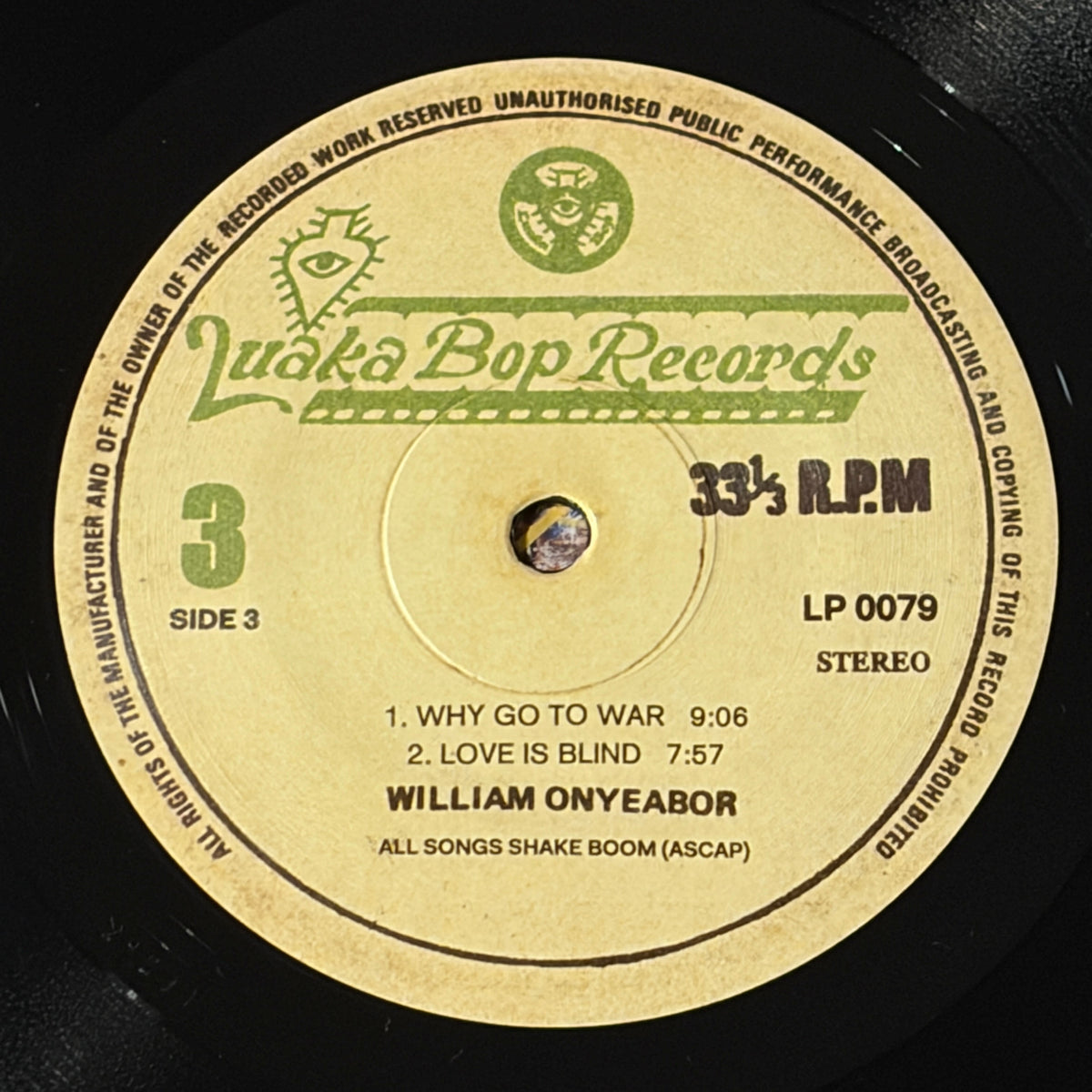ONYEABOR, WILLIAM - WHO IS WILLIAM ONYEABOR?