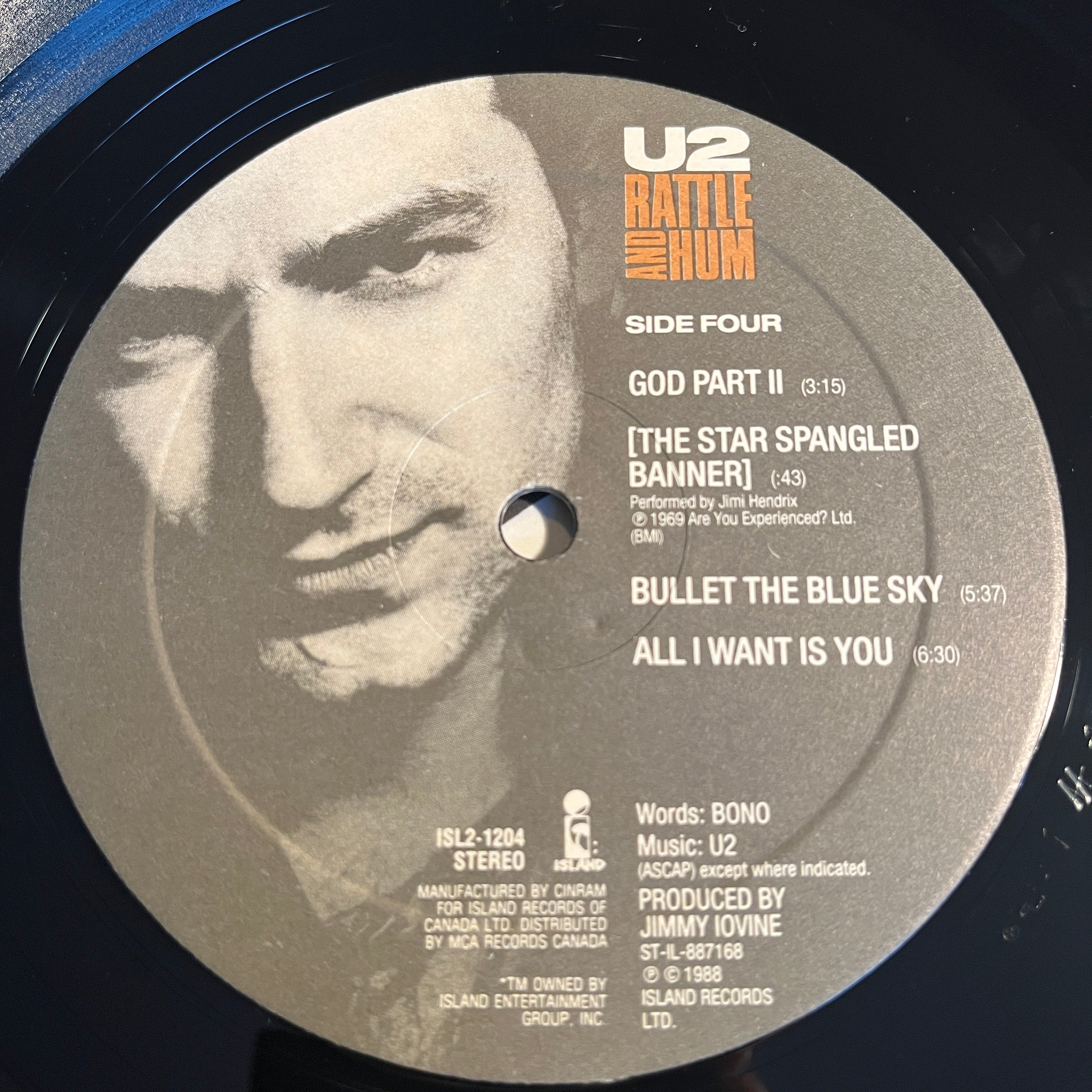 U2 - RATTLE AND HUM