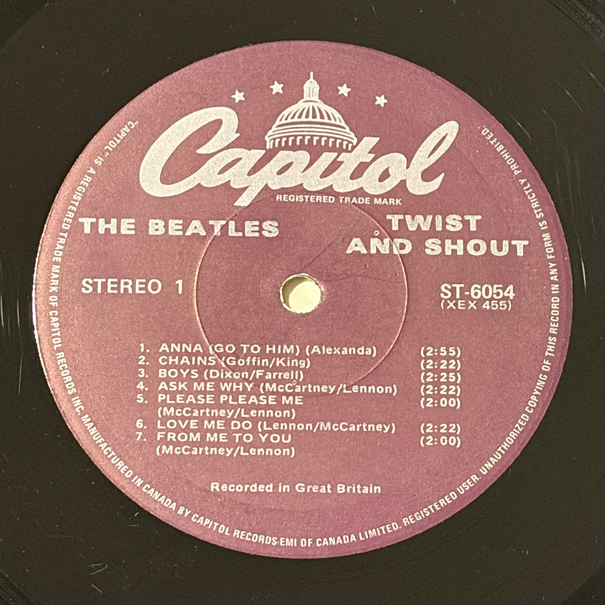 BEATLES, THE - TWIST AND SHOUT