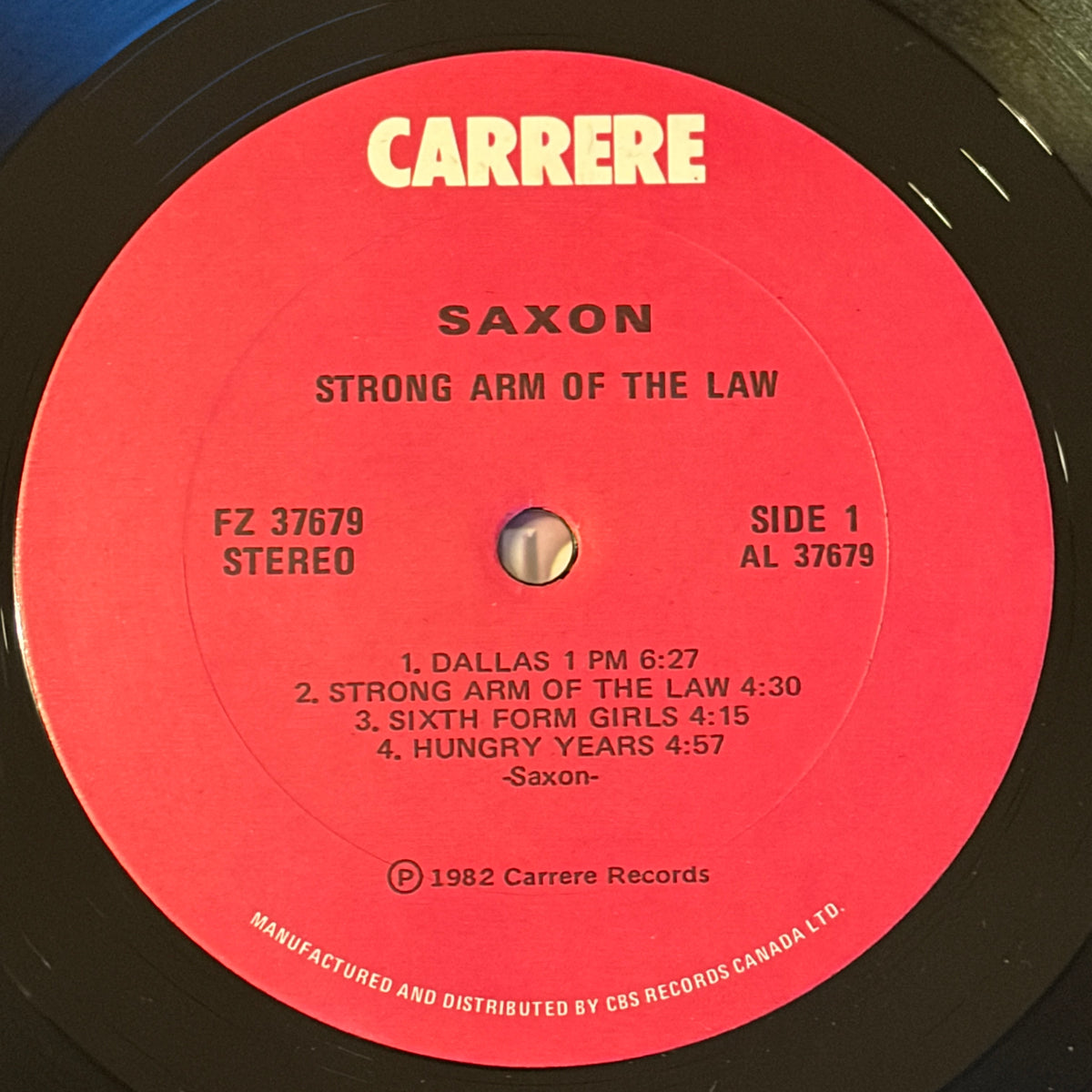 SAXON - STRONG ARM OF THE LAW