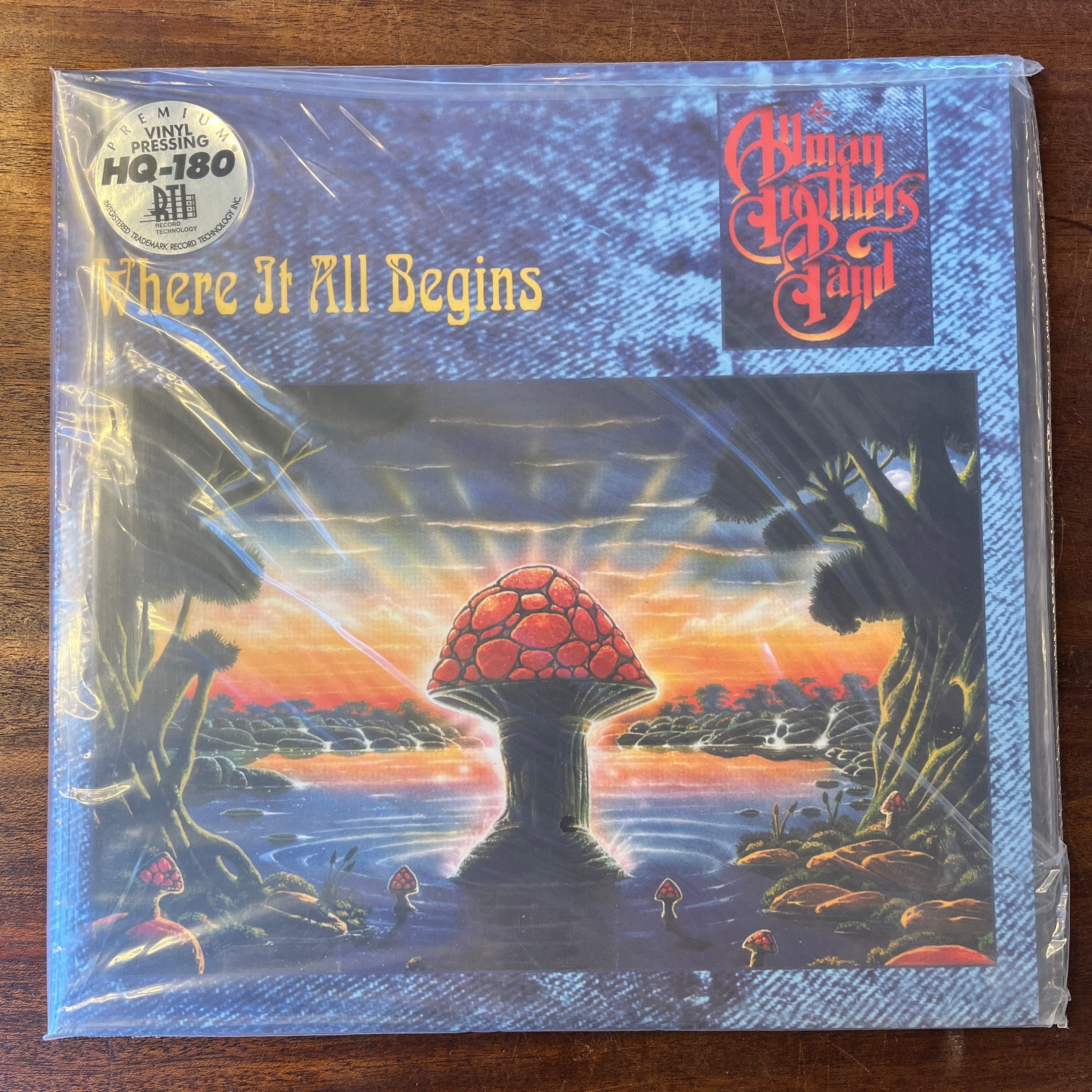 ALLMAN BROTHERS BAND, THE - WHERE IT ALL BEGINS (translucent)