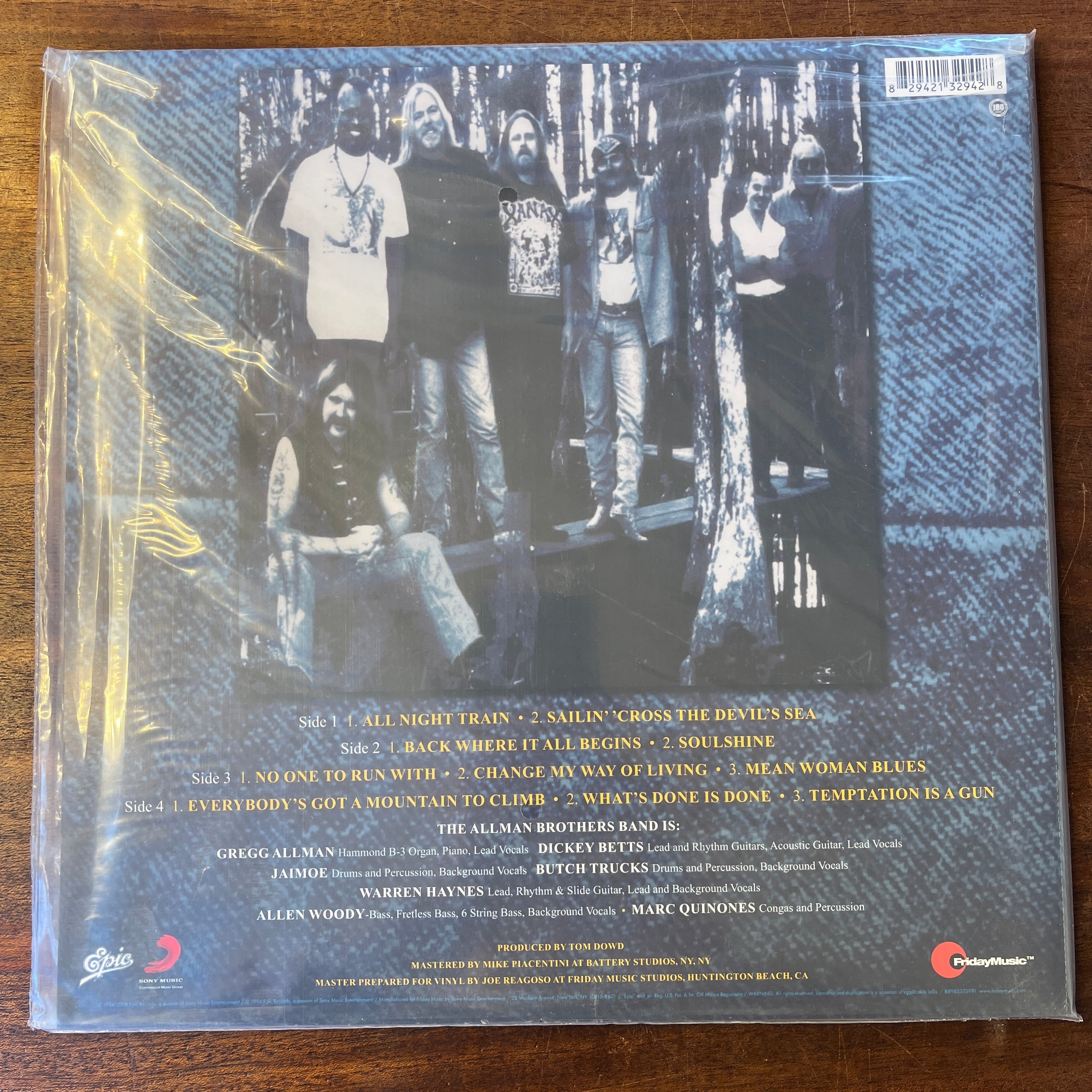 ALLMAN BROTHERS BAND, THE - WHERE IT ALL BEGINS (translucent)