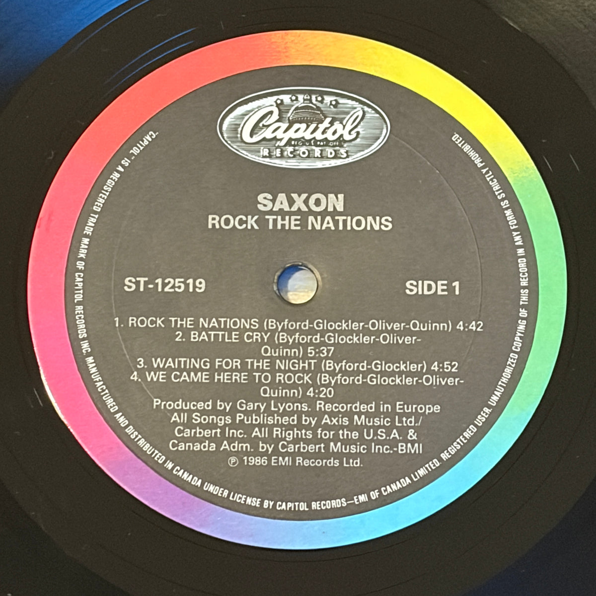 SAXON - ROCK THE NATIONS