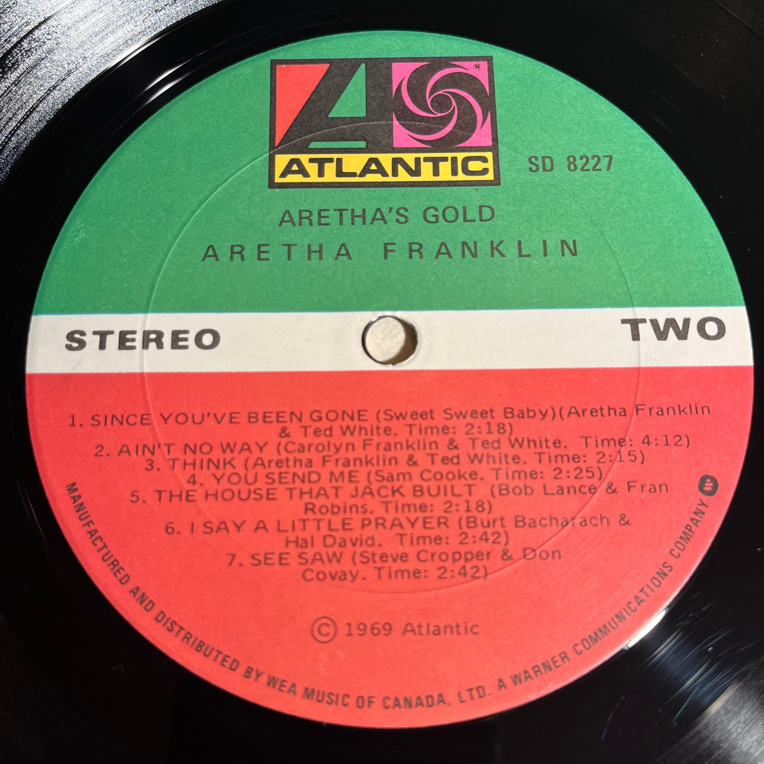 FRANKLIN, ARETHA - ARETHA'S GOLD