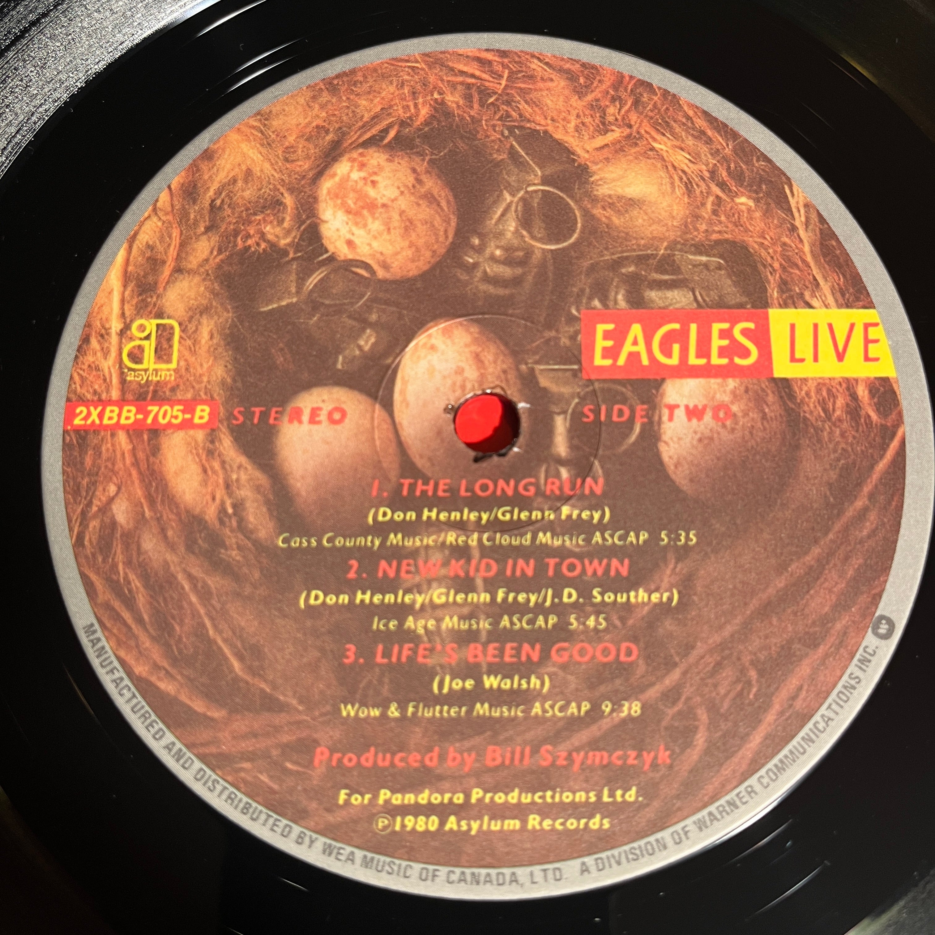 EAGLES, THE - EAGLES LIVE