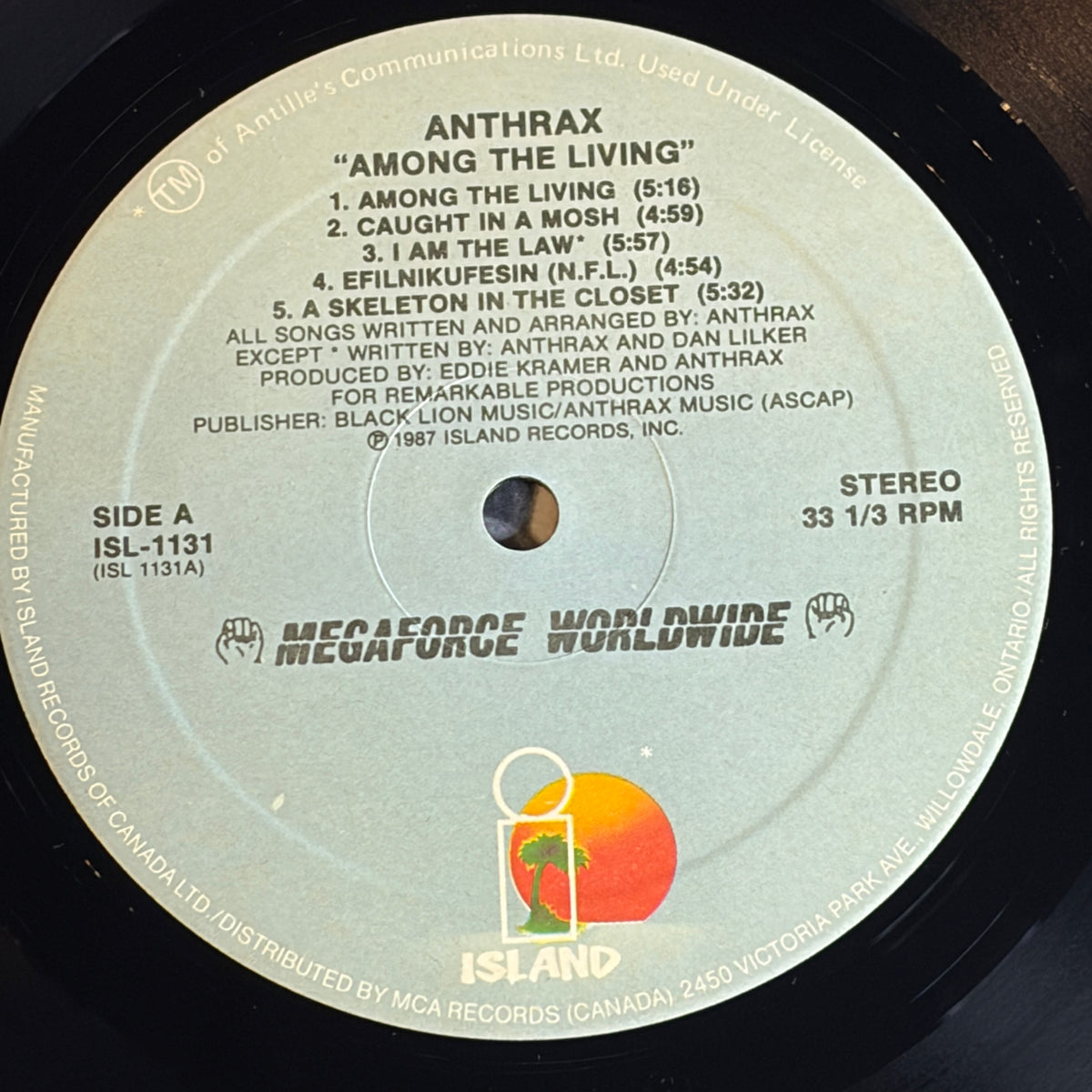 ANTHRAX - AMONG THE LIVING
