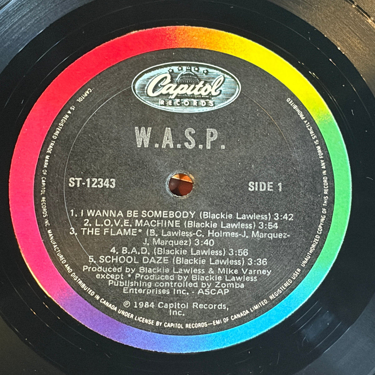 W.A.S.P. - S/T WASP