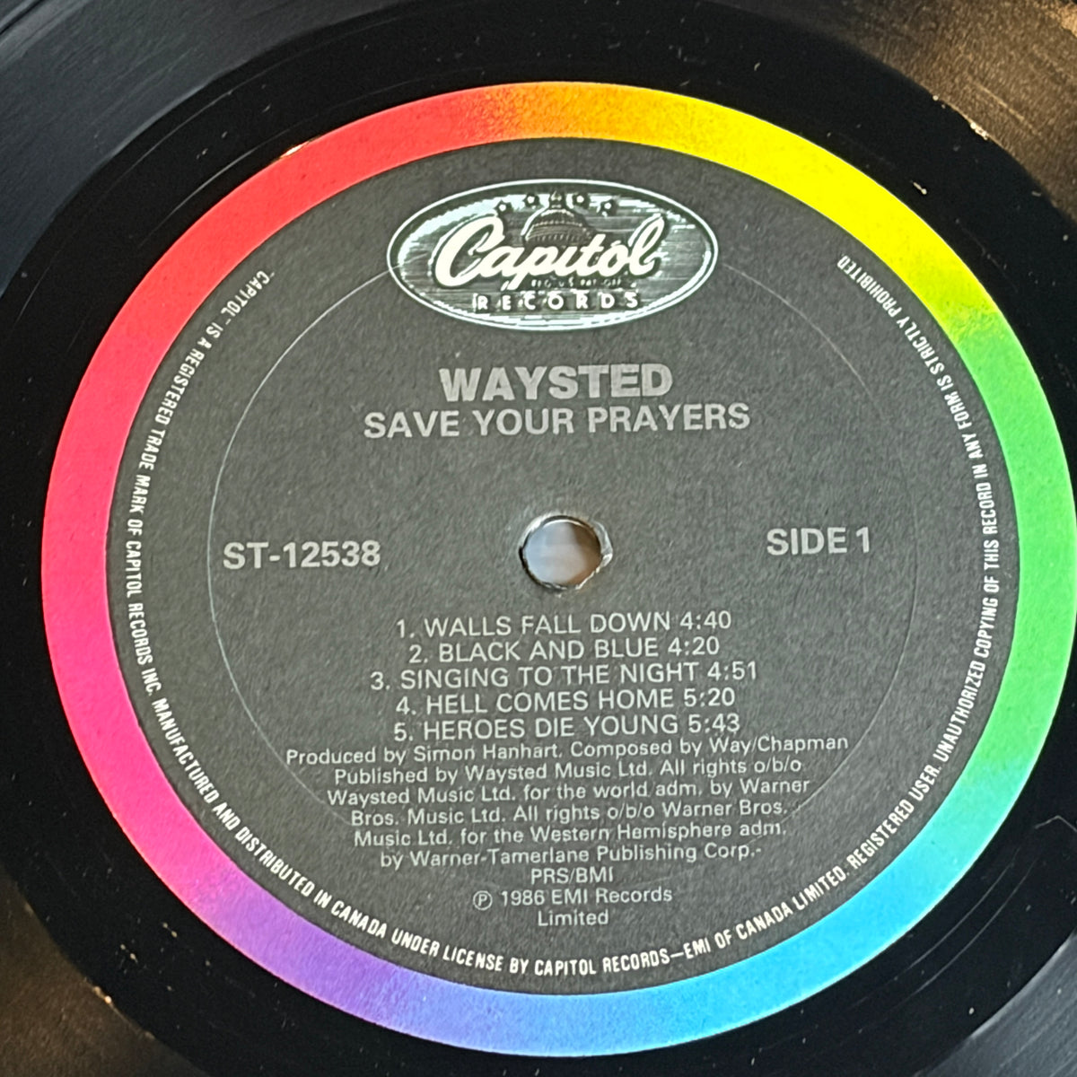 WAYSTED - SAVE YOUR PRAYERS