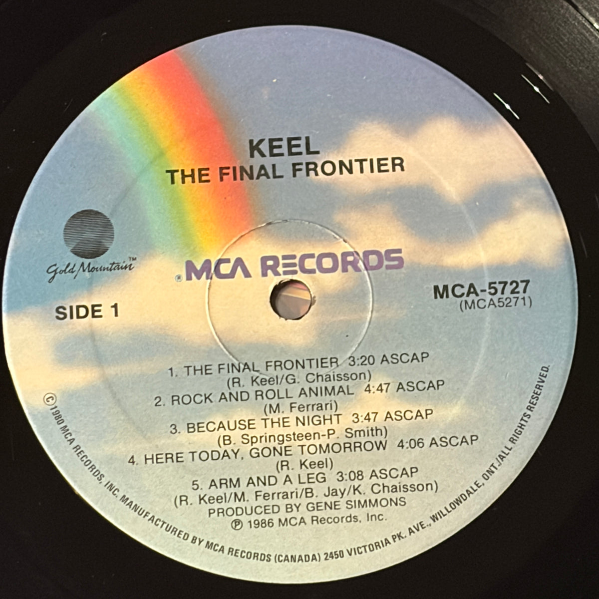 KEEL - THE FINAL FRONTIER