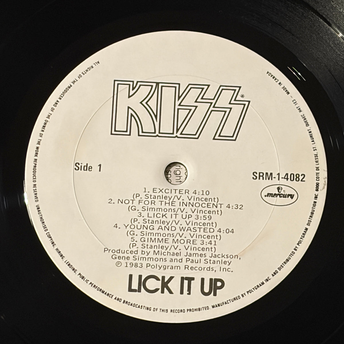 KISS - LICK IT UP