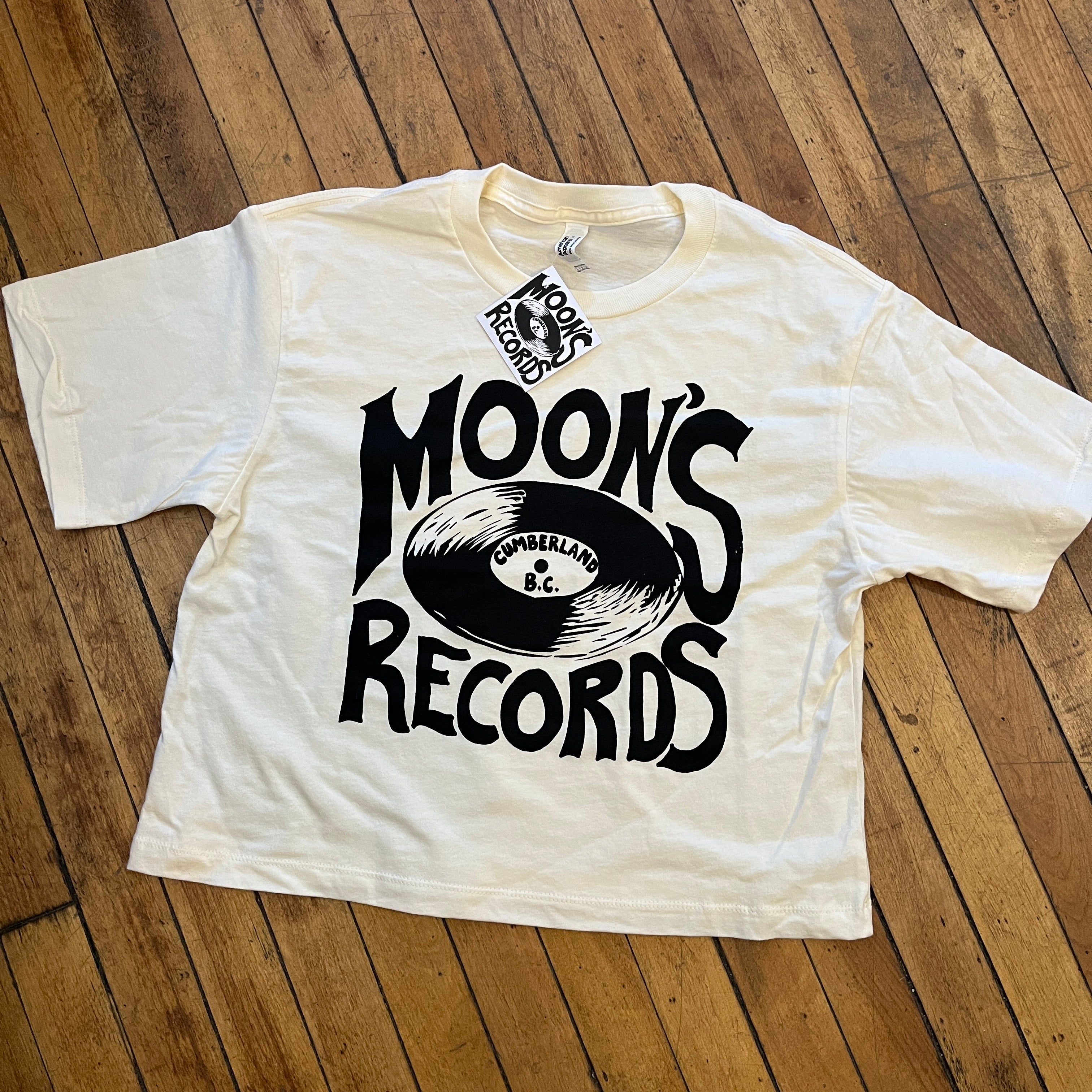 Moon's Records Crop T