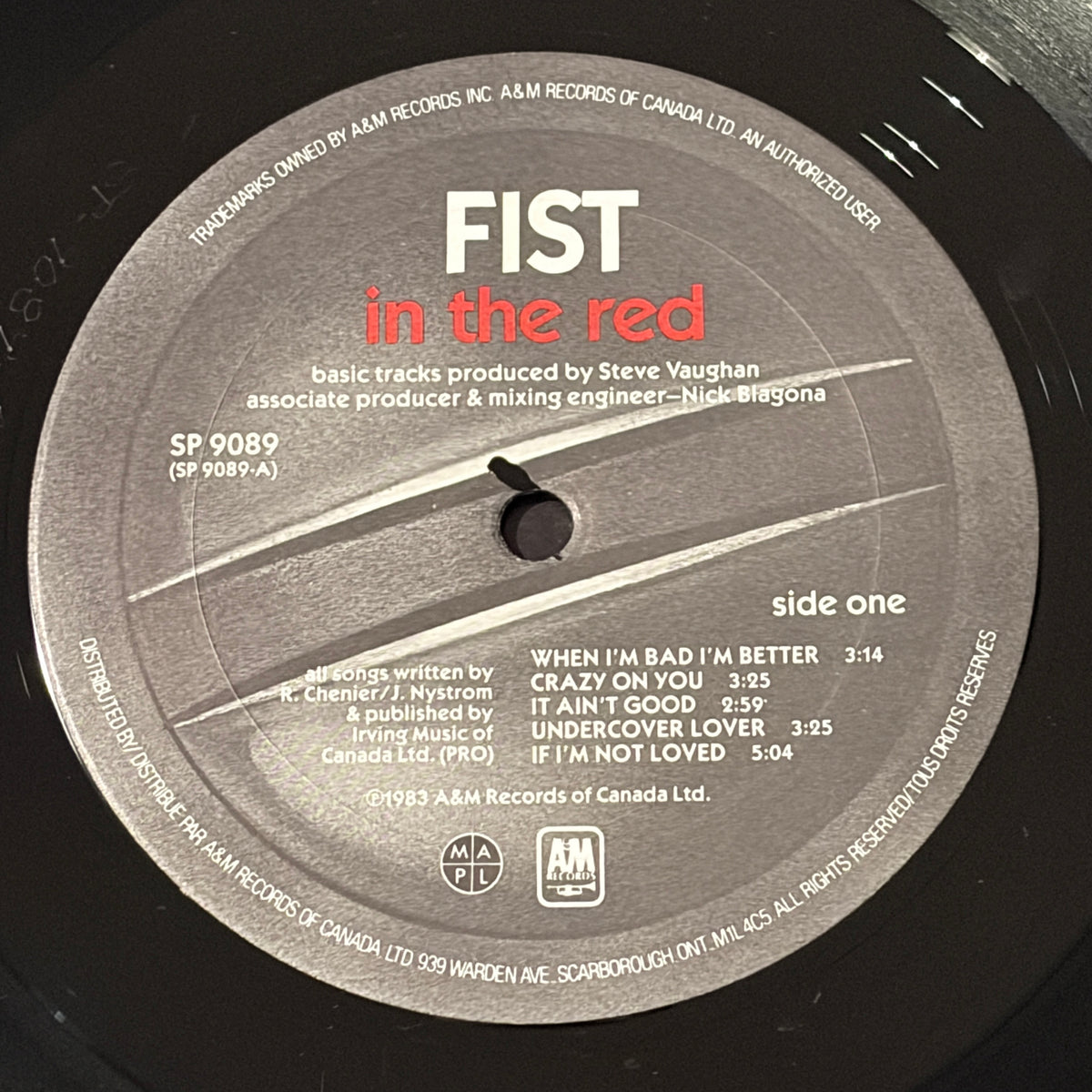 FIST - IN THE RED