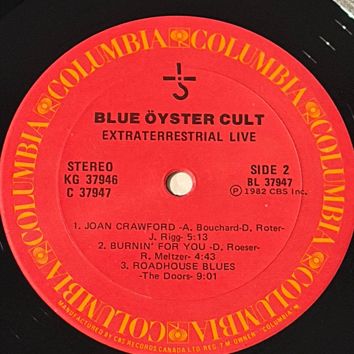 BLUE OYSTER CULT - EXTRATERRESTRIAL LIVE
