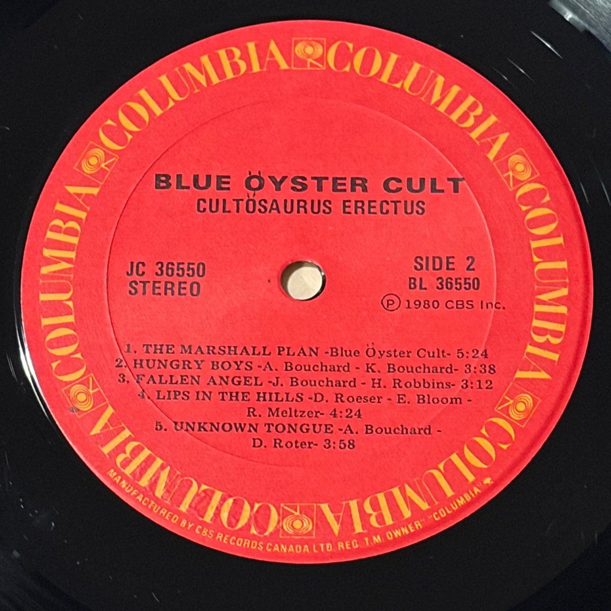 BLUE OYSTER CULT - CULTOSAURUS ERECTUS